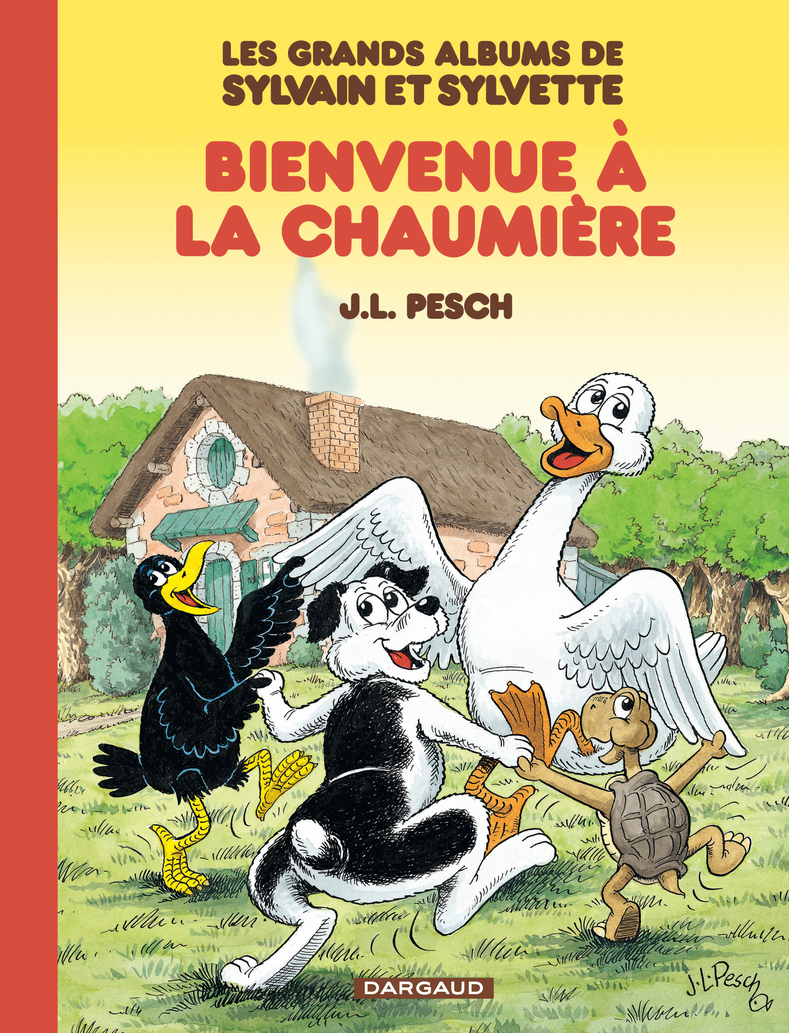 Bienvenue à la chaumière - couv