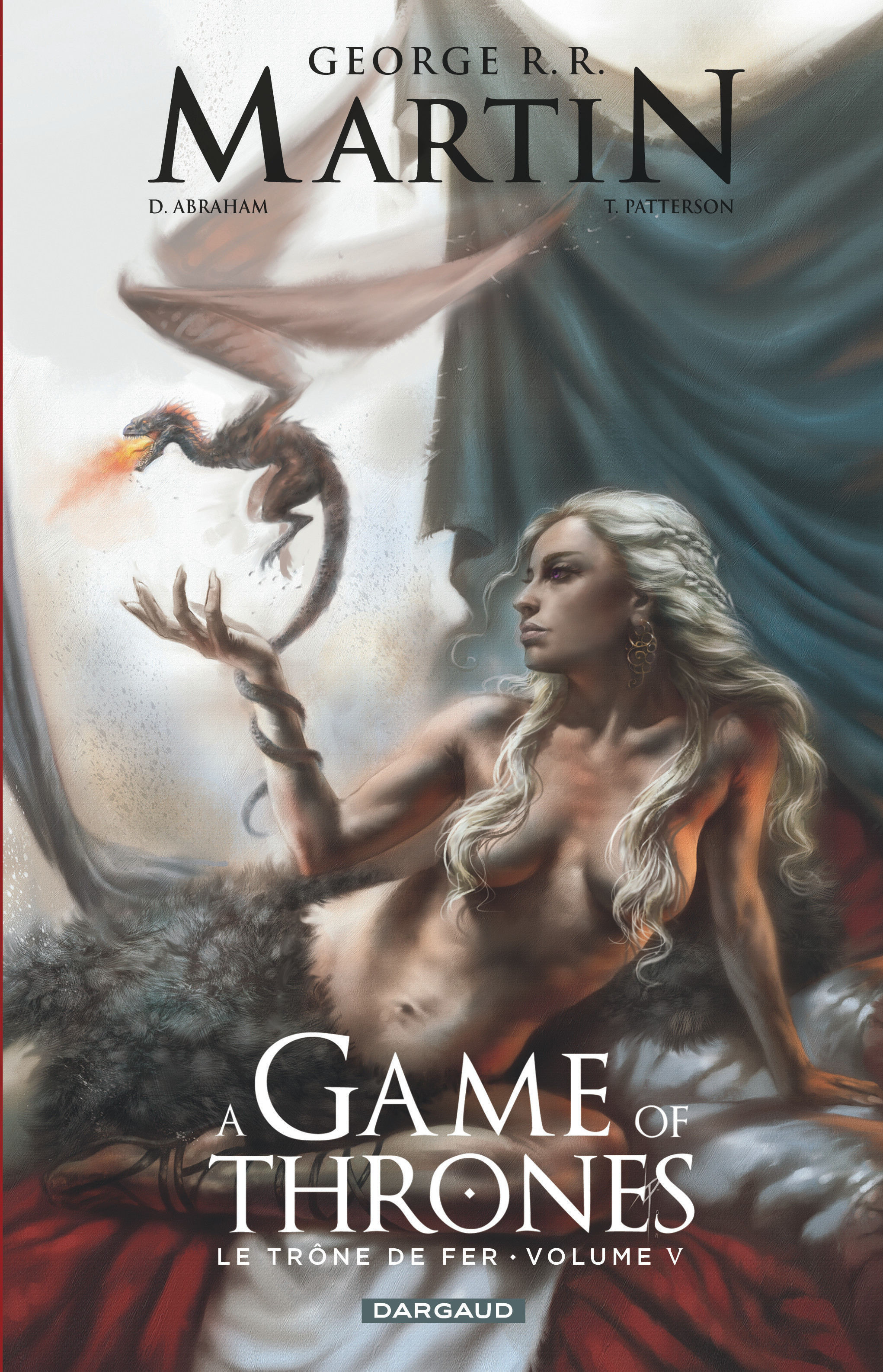 A Game of Thrones - Le Trône de fer - tome 5 - couv