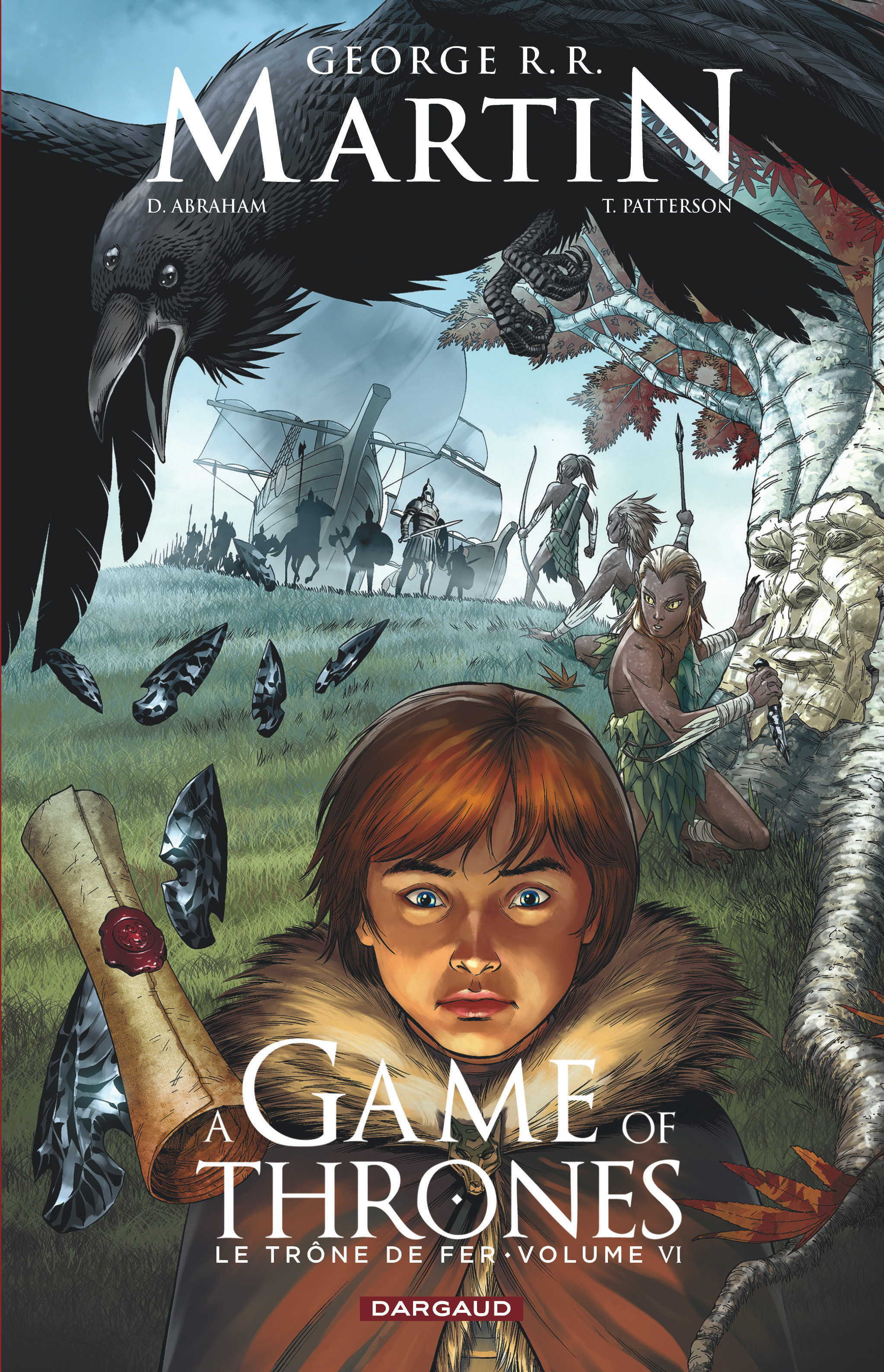 A Game of Thrones - Le Trône de fer - tome 6 - couv
