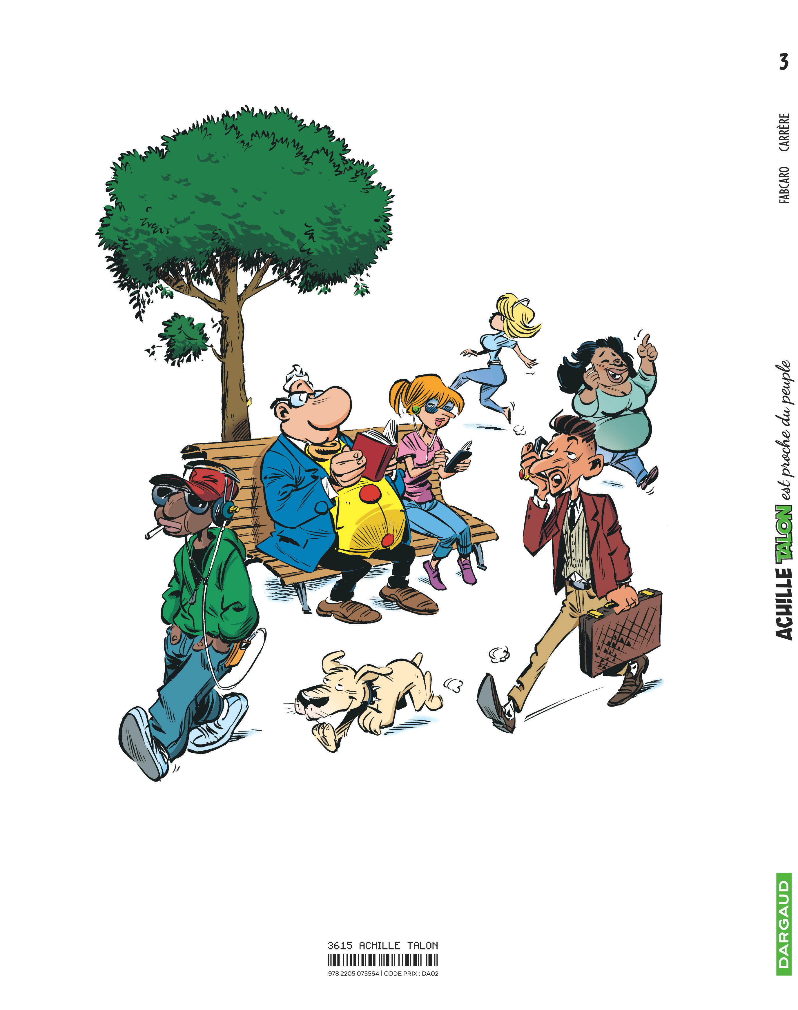 Achille Talon est proche du peuple - 4eme