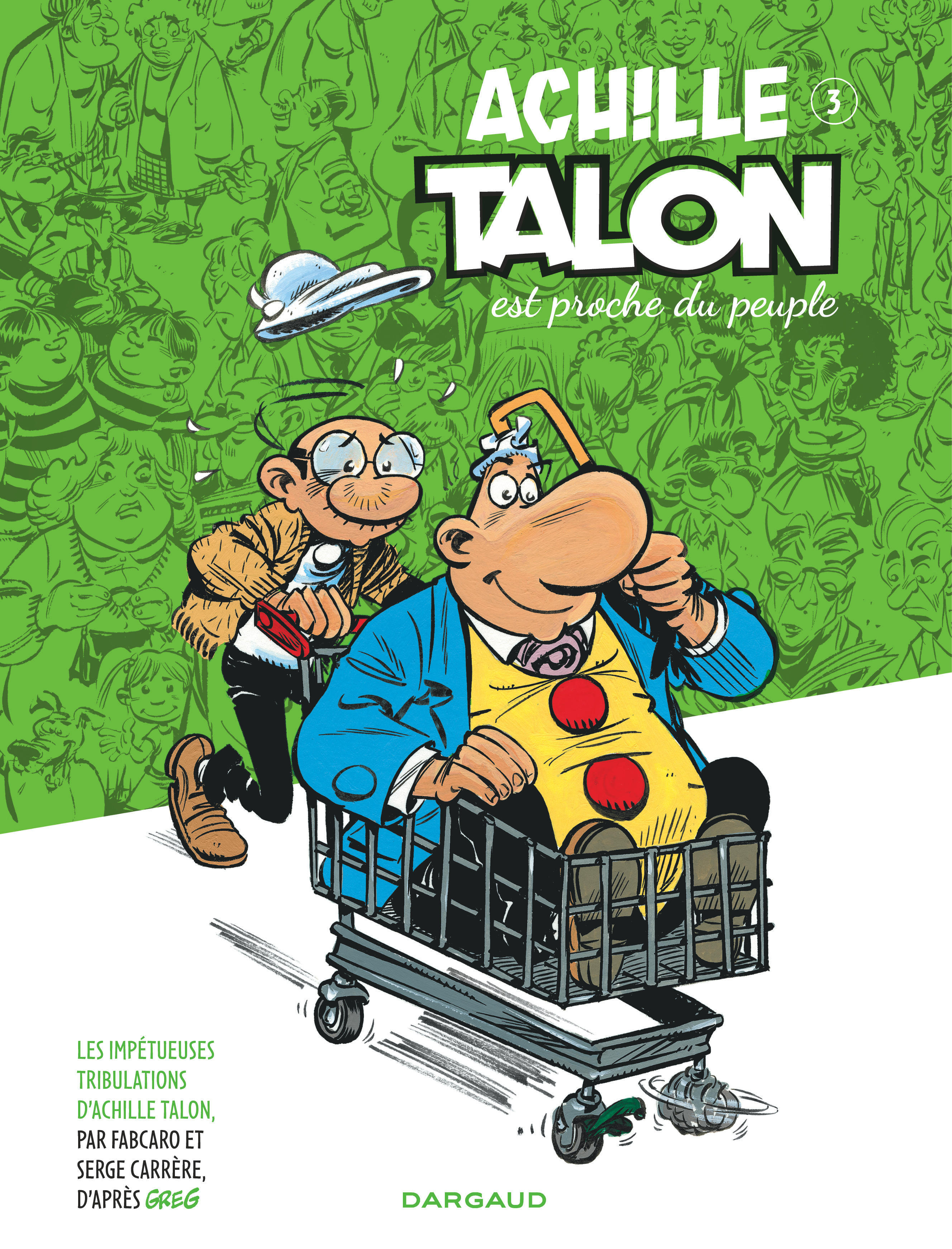 Achille Talon est proche du peuple - couv