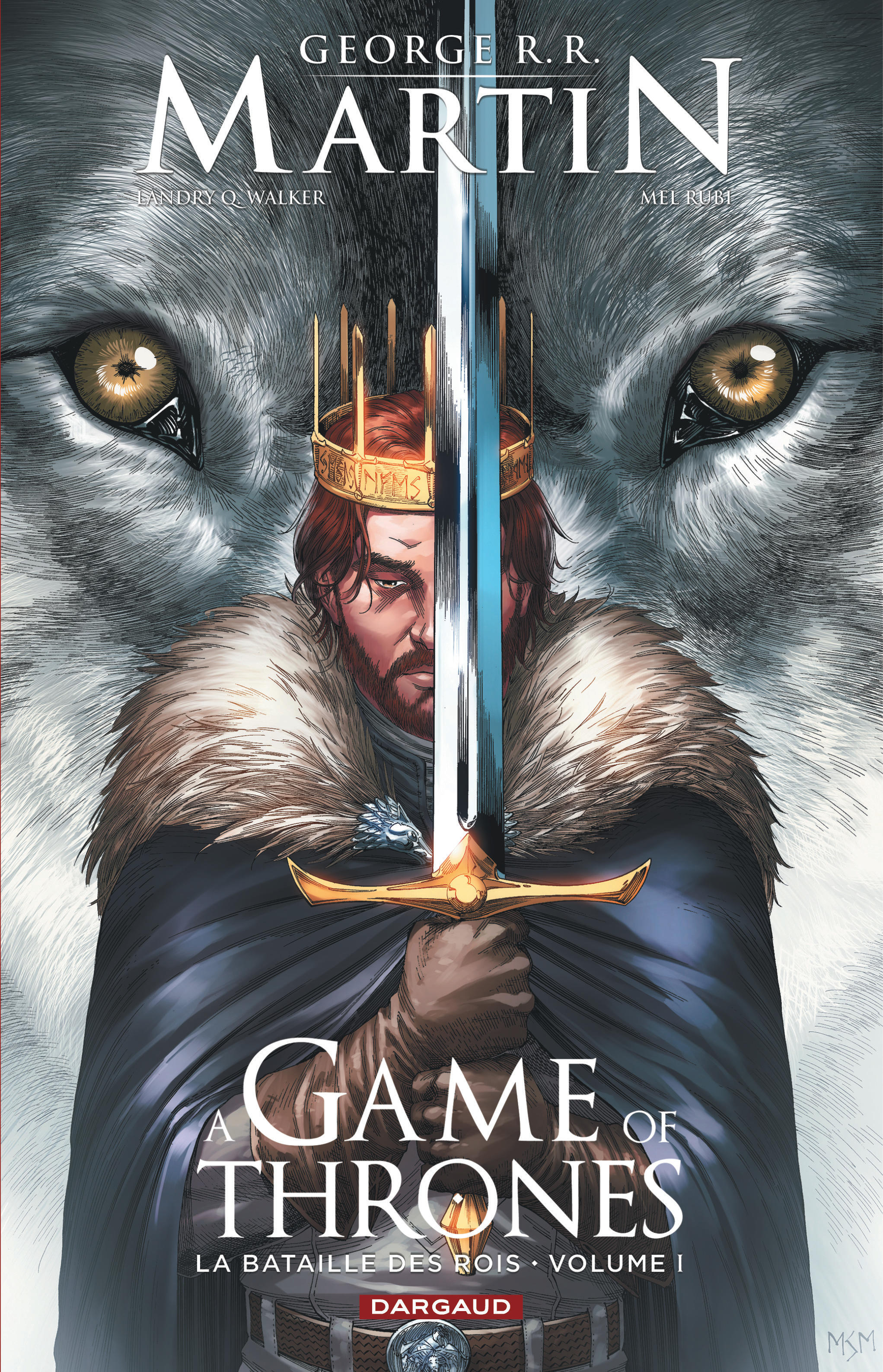 A Game of Thrones - La Bataille des rois - tome 1 - couv