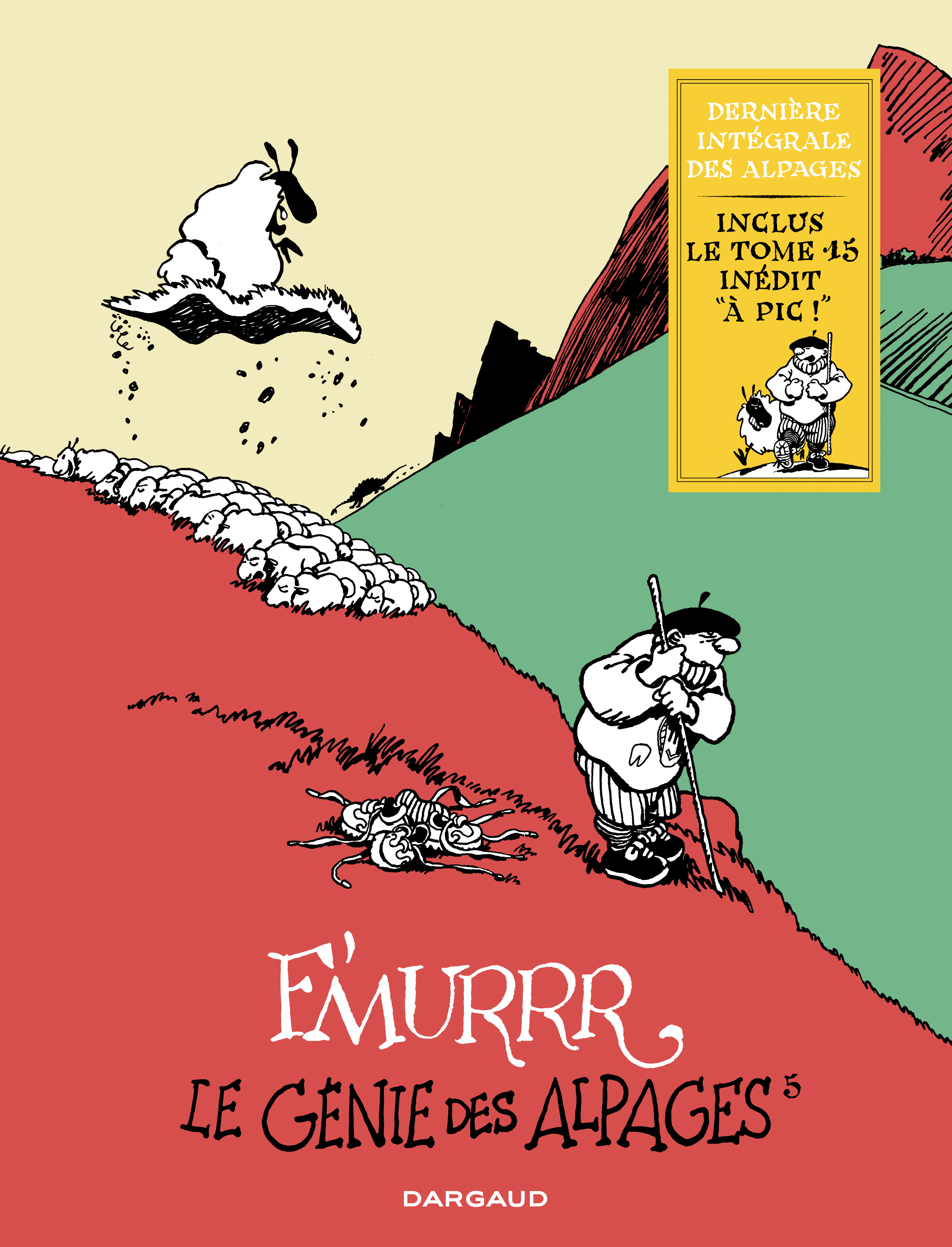 Le Génie des Alpages - Intégrale tome 5 - couv