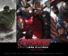 Avengers : L'Ère d'Ultron : Préludes : Tout l'art de l'univers cinématographique Marvel - couv