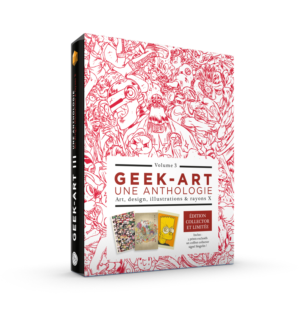 Coffret Geek-Art, une anthologie vol. 3 - couv