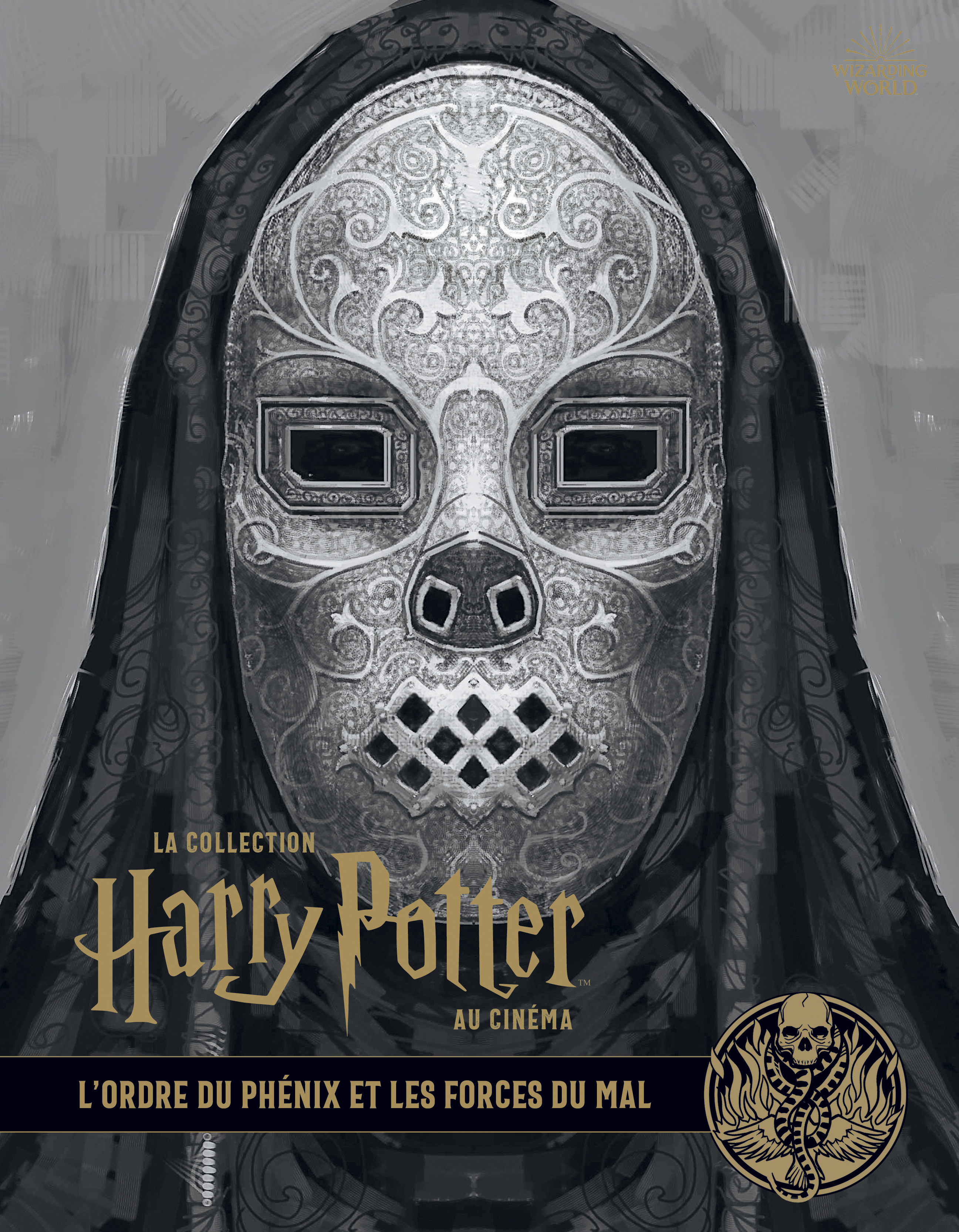La collection Harry Potter au cinéma, vol. 8 : L'ordre du Phénix et les forces du mal - couv