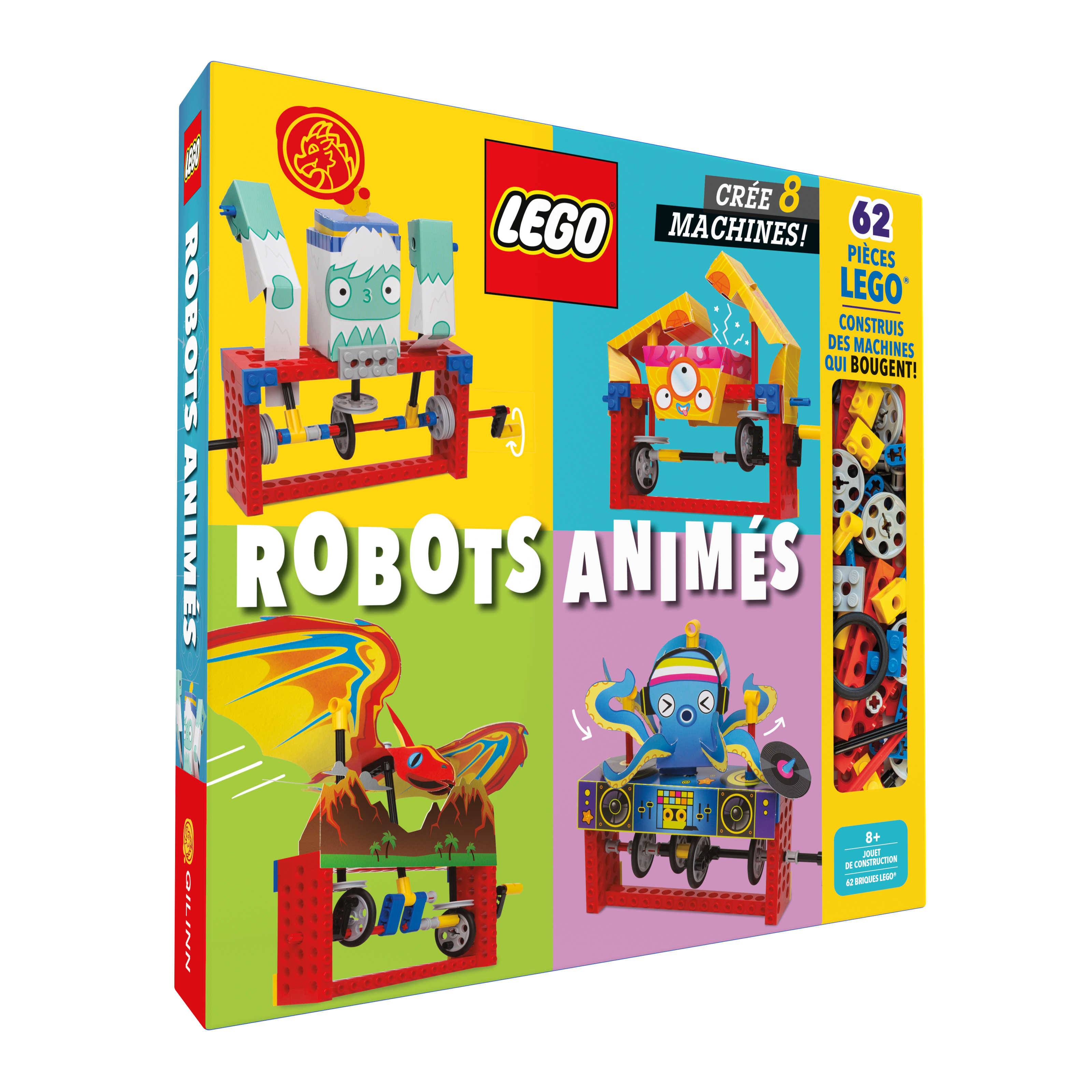 LEGO, Robots animés - couv