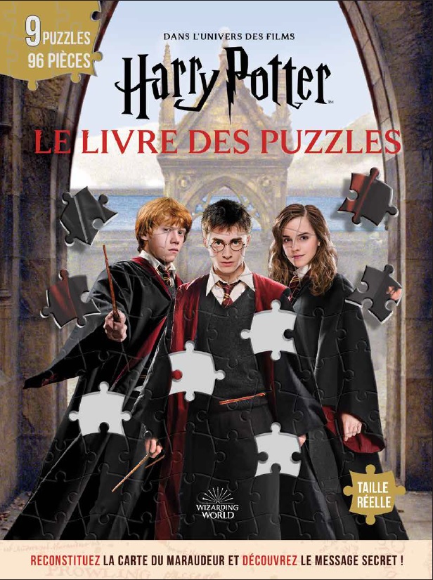 Harry Potter, le Livre des puzzles - couv