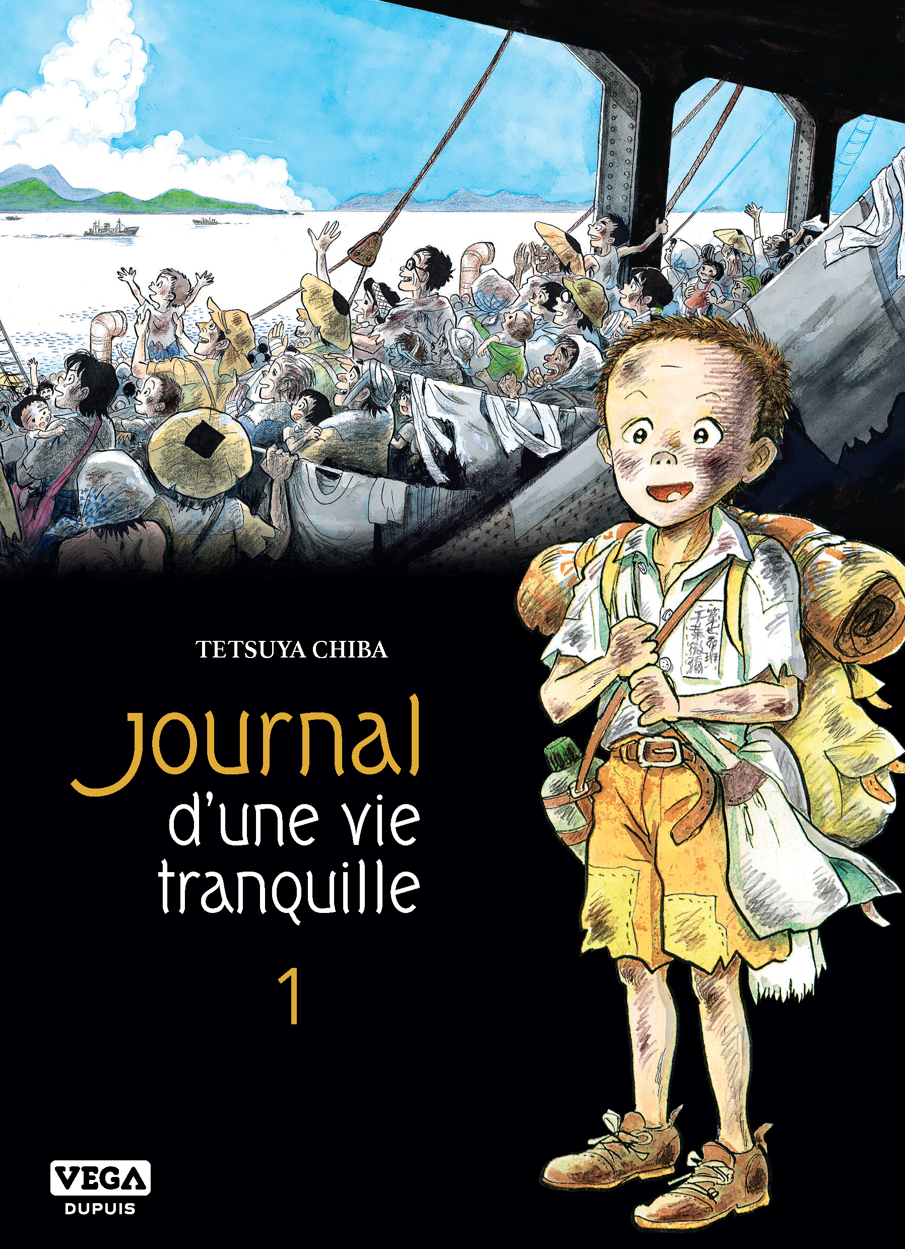 Journal d'une vie tranquille, tome 1 - couv