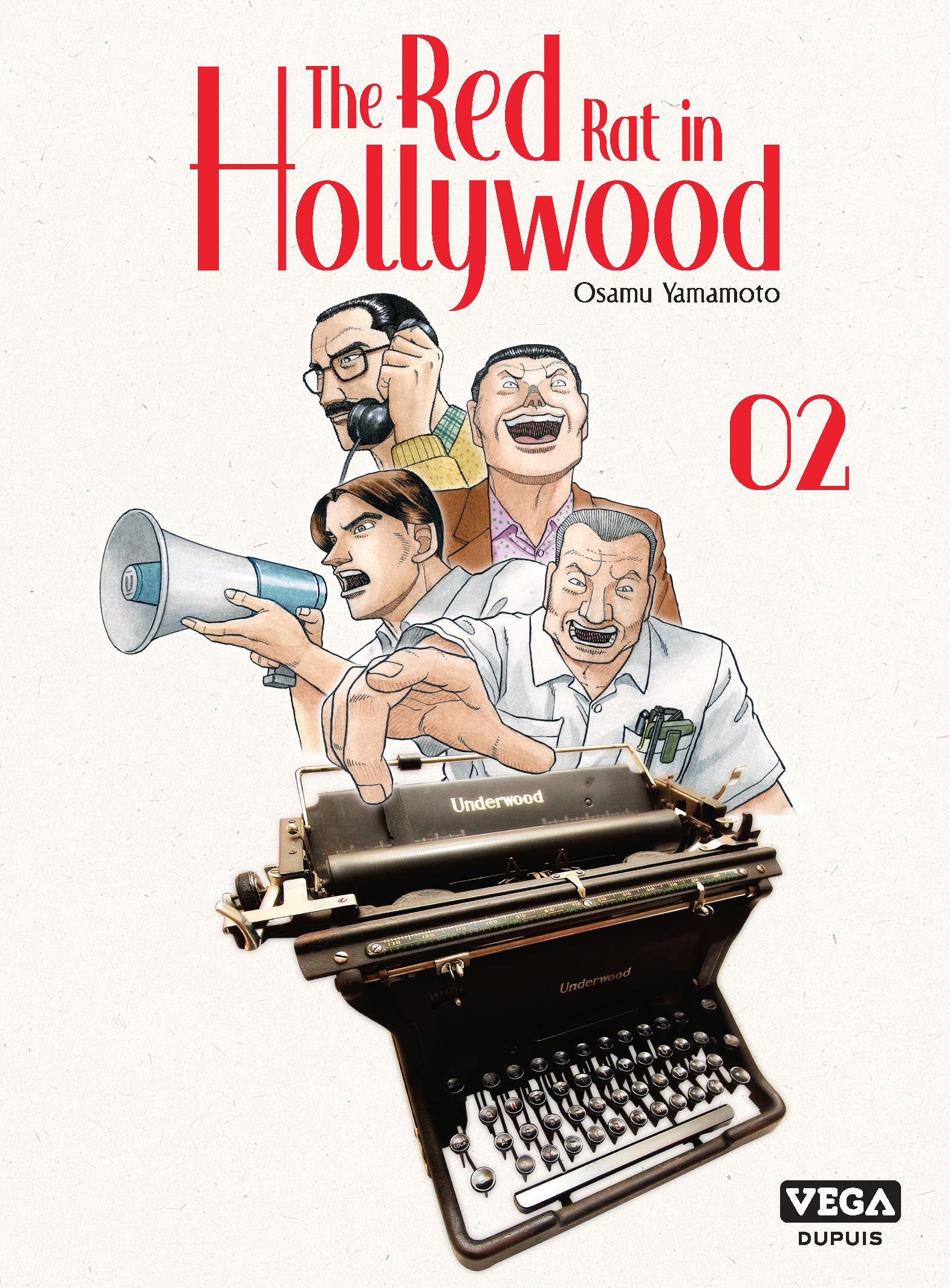 The red rat in Hollywood, tome 2/10 - couv