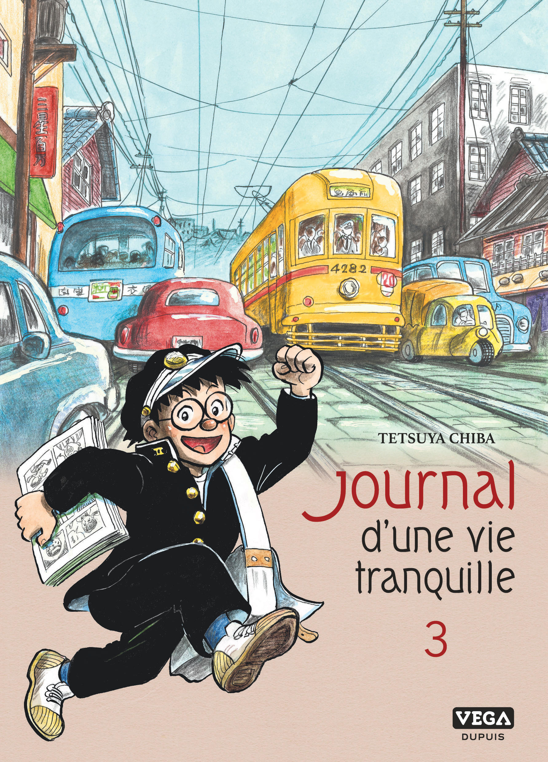 Journal d'une vie tranquille, tome 3 - couv