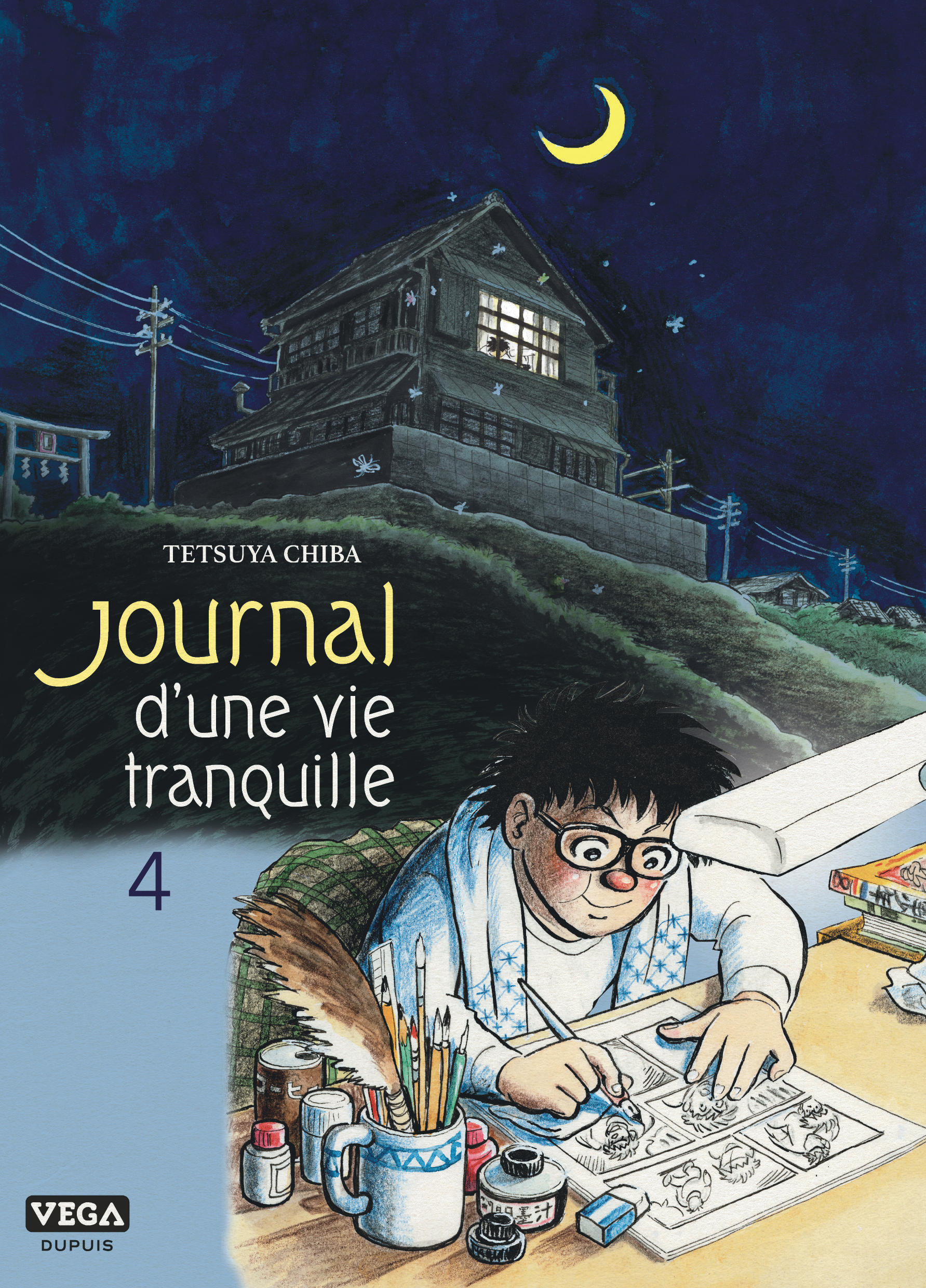 Journal d'une vie tranquille, tome 4 - couv