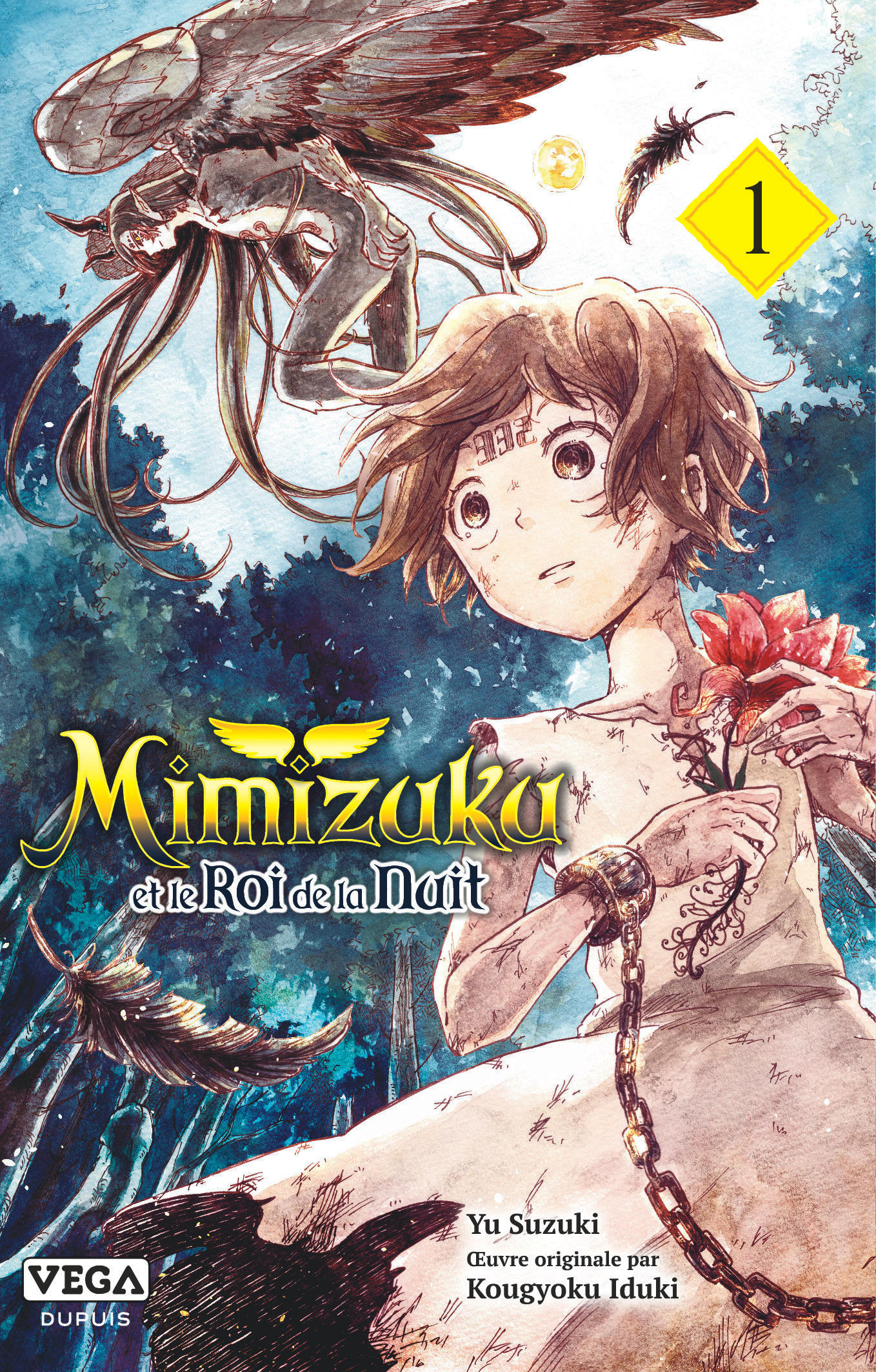 Mimizuku et le roi de la nuit, tome 1/4 - couv