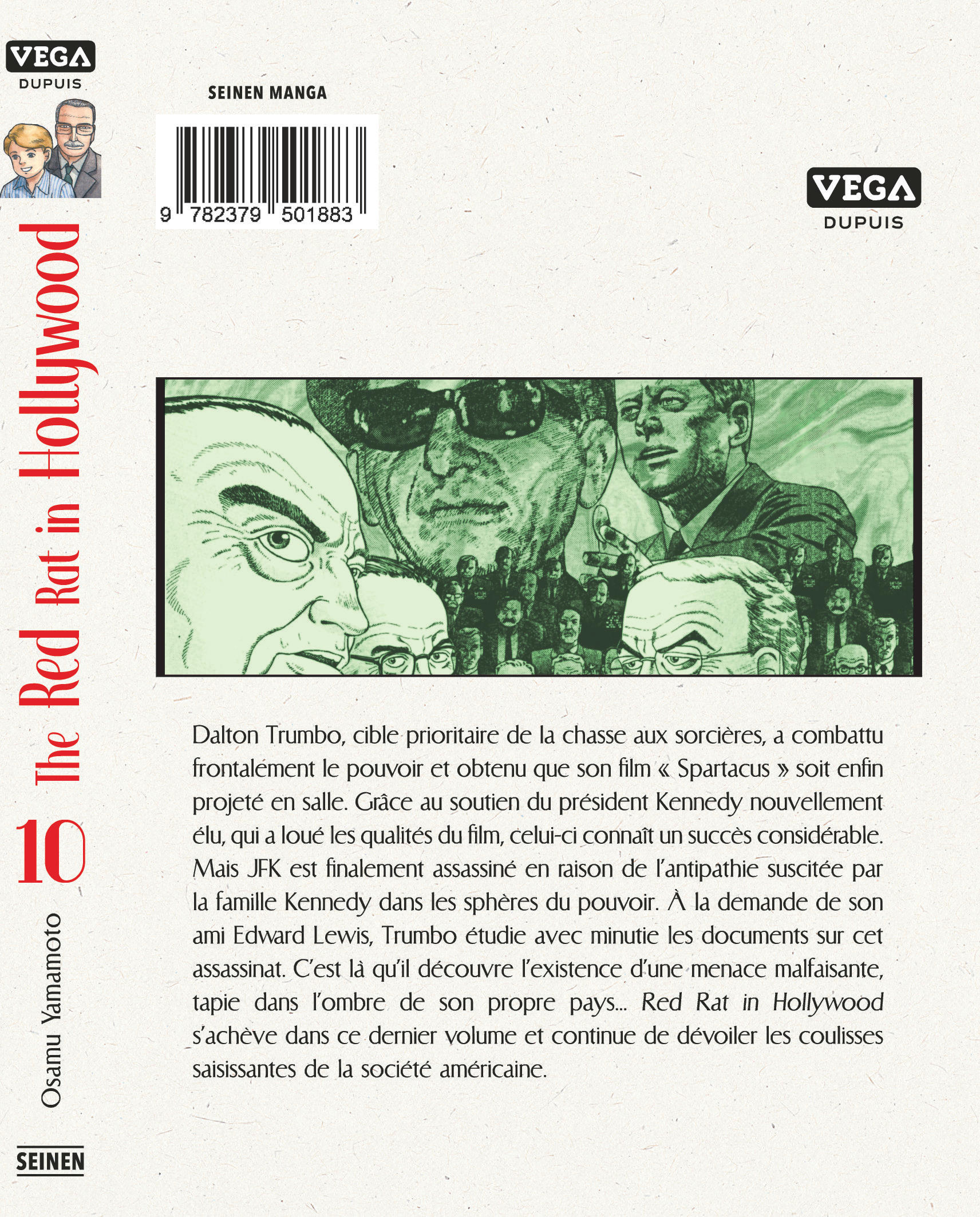 The red rat in Hollywood, tome 10/10 - 4eme