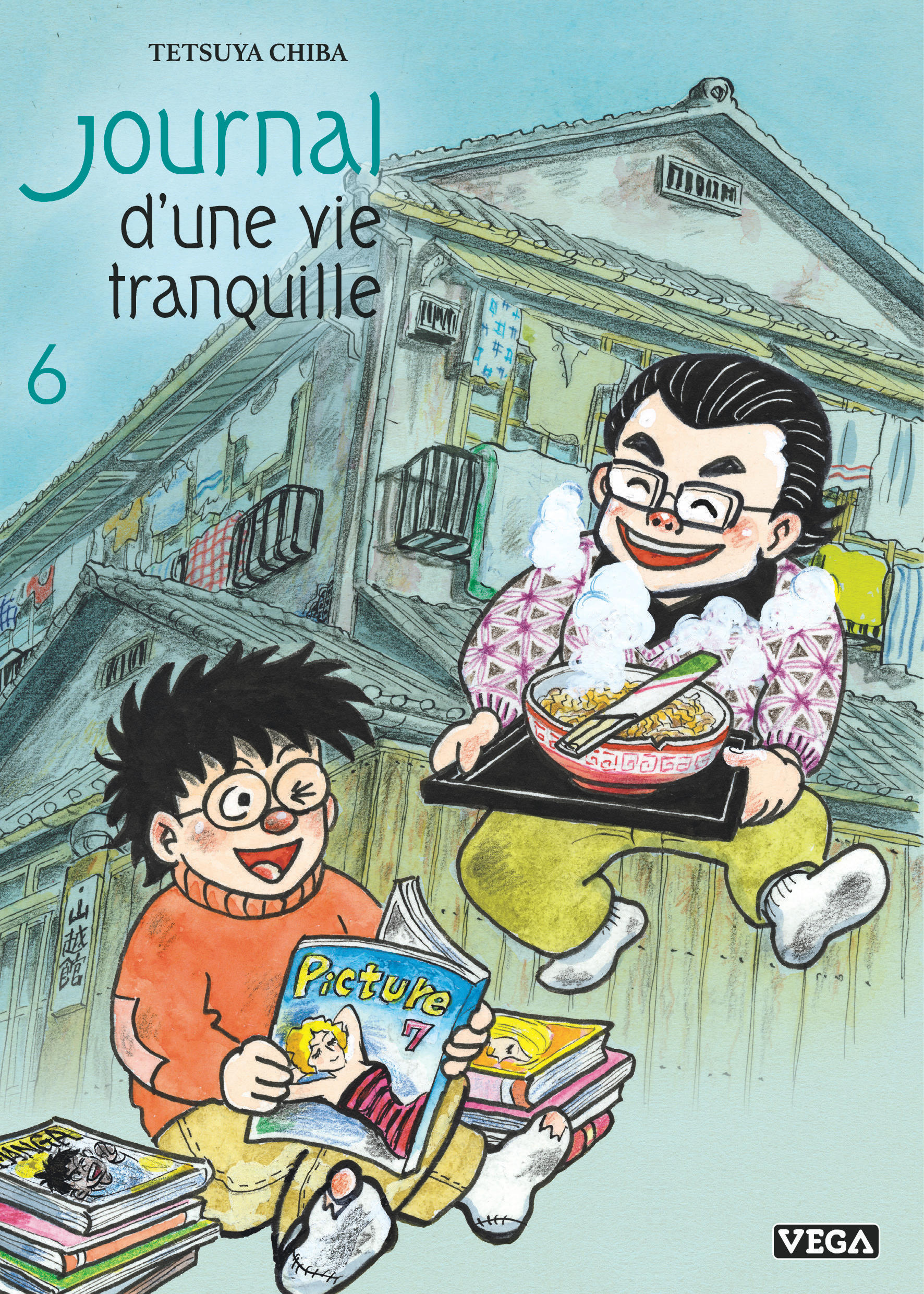 Journal d'une vie tranquille, tome 6 - couv