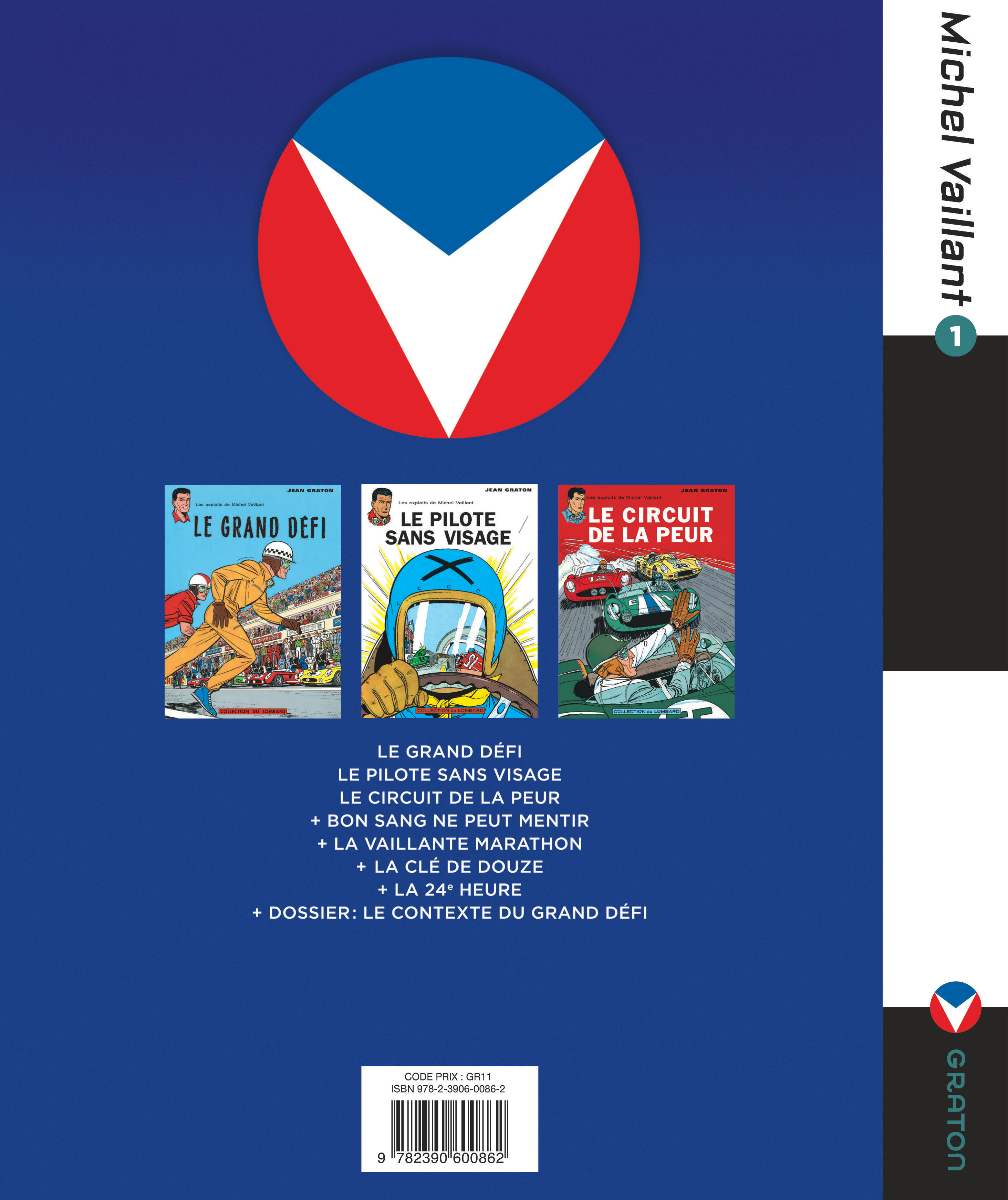 Michel Vaillant, L'intégrale, tome 1 (Volumes 1 à 3) - 4eme