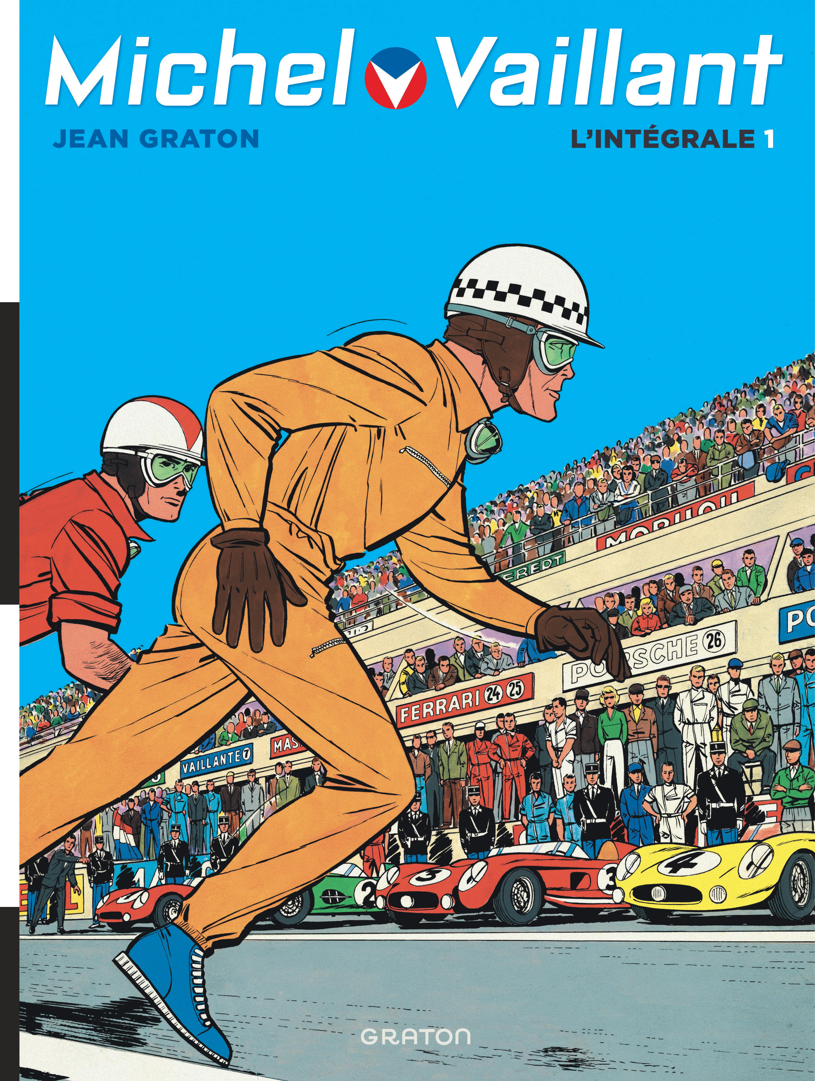 Michel Vaillant, L'intégrale, tome 1 (Volumes 1 à 3) - couv