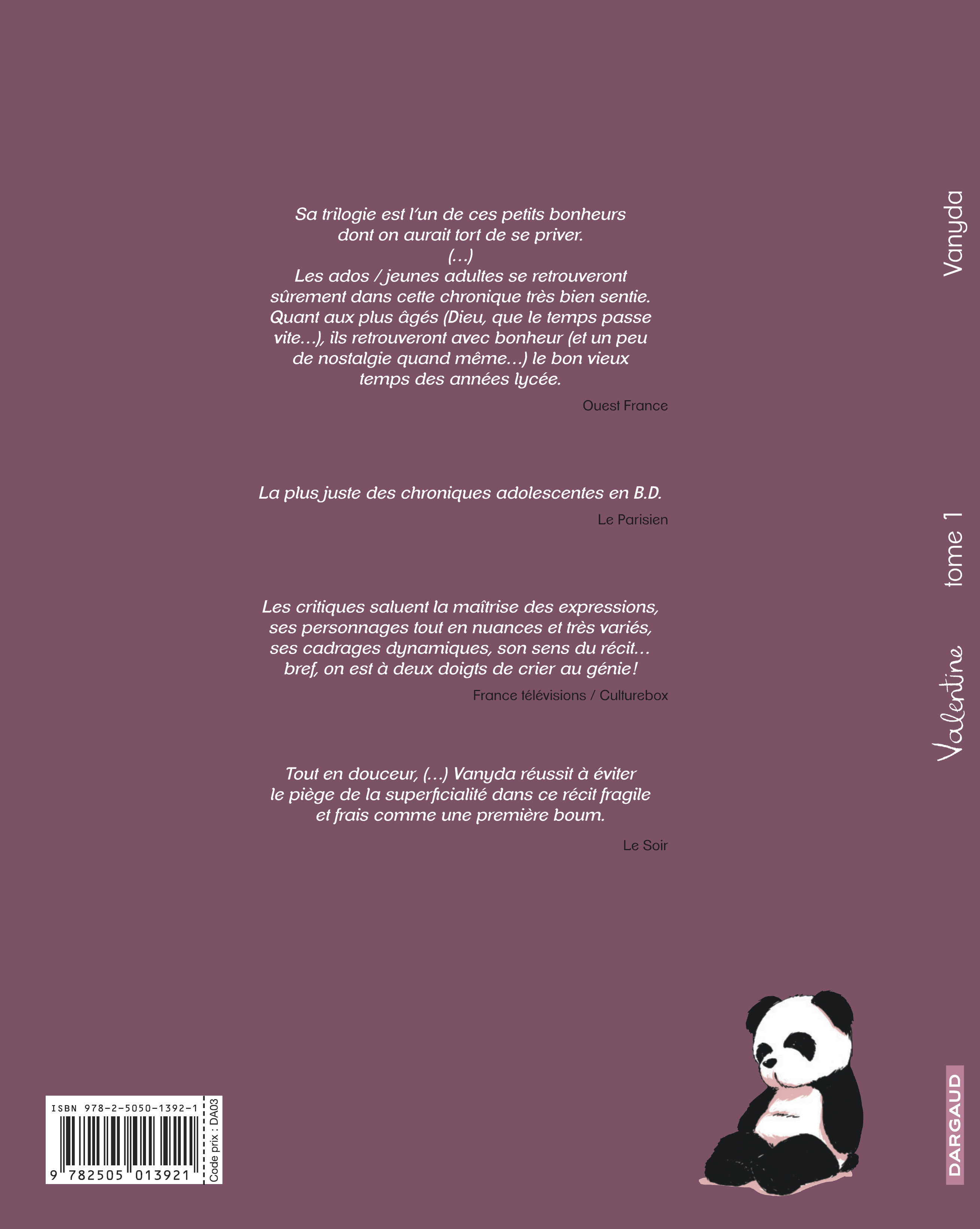 Valentine - tome 1 - 4eme