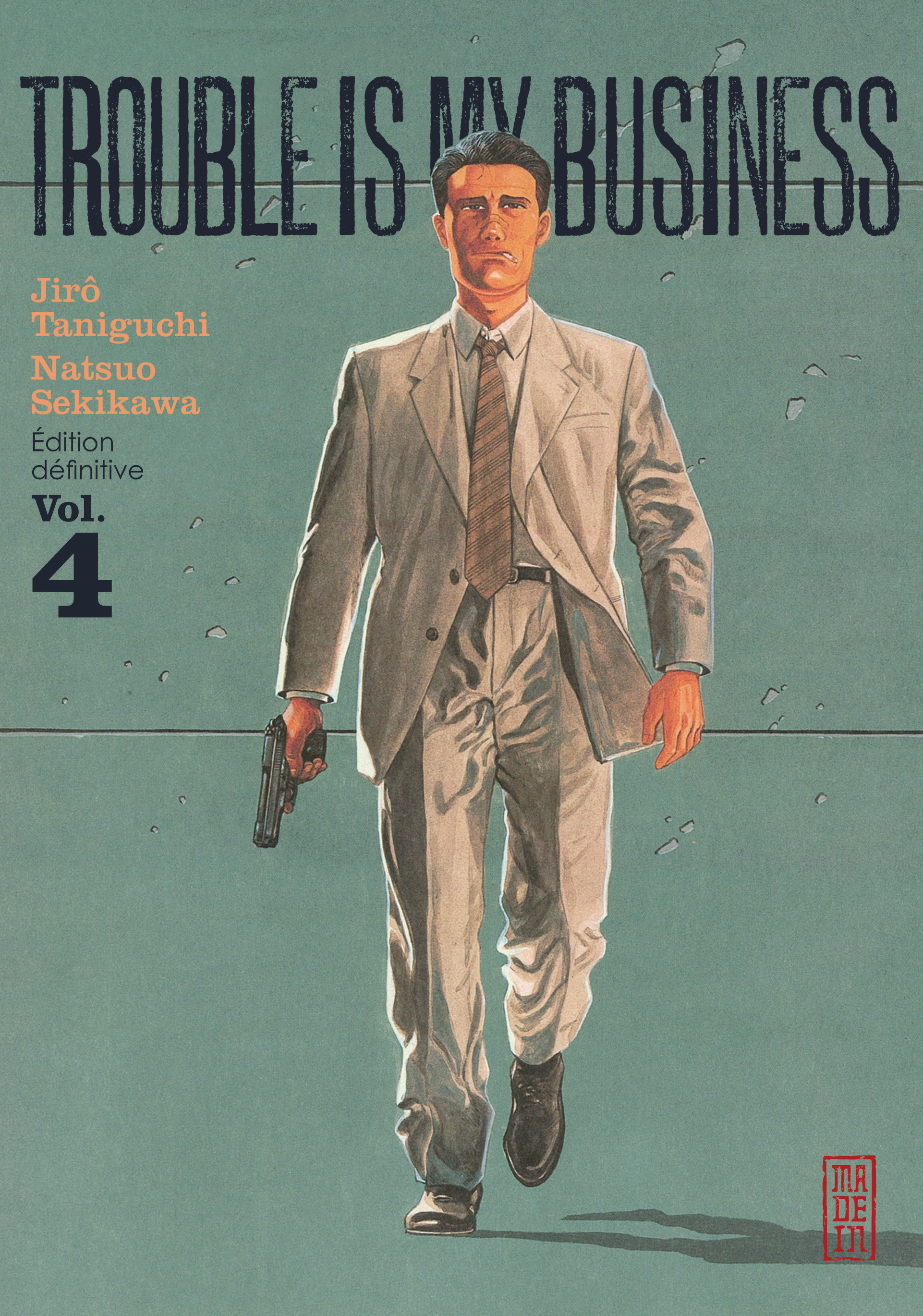 Trouble is my business T4 - couv