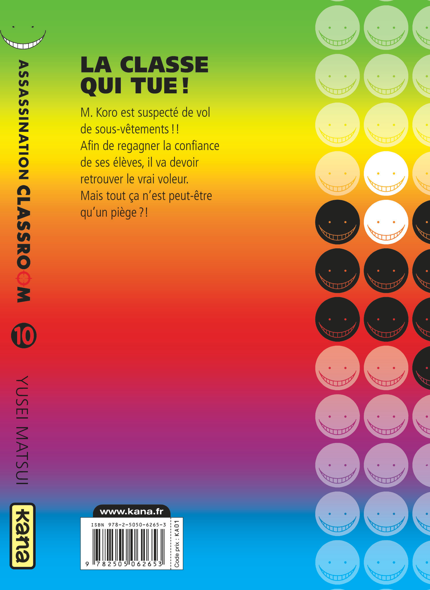 Assassination classroom T10 - 4eme