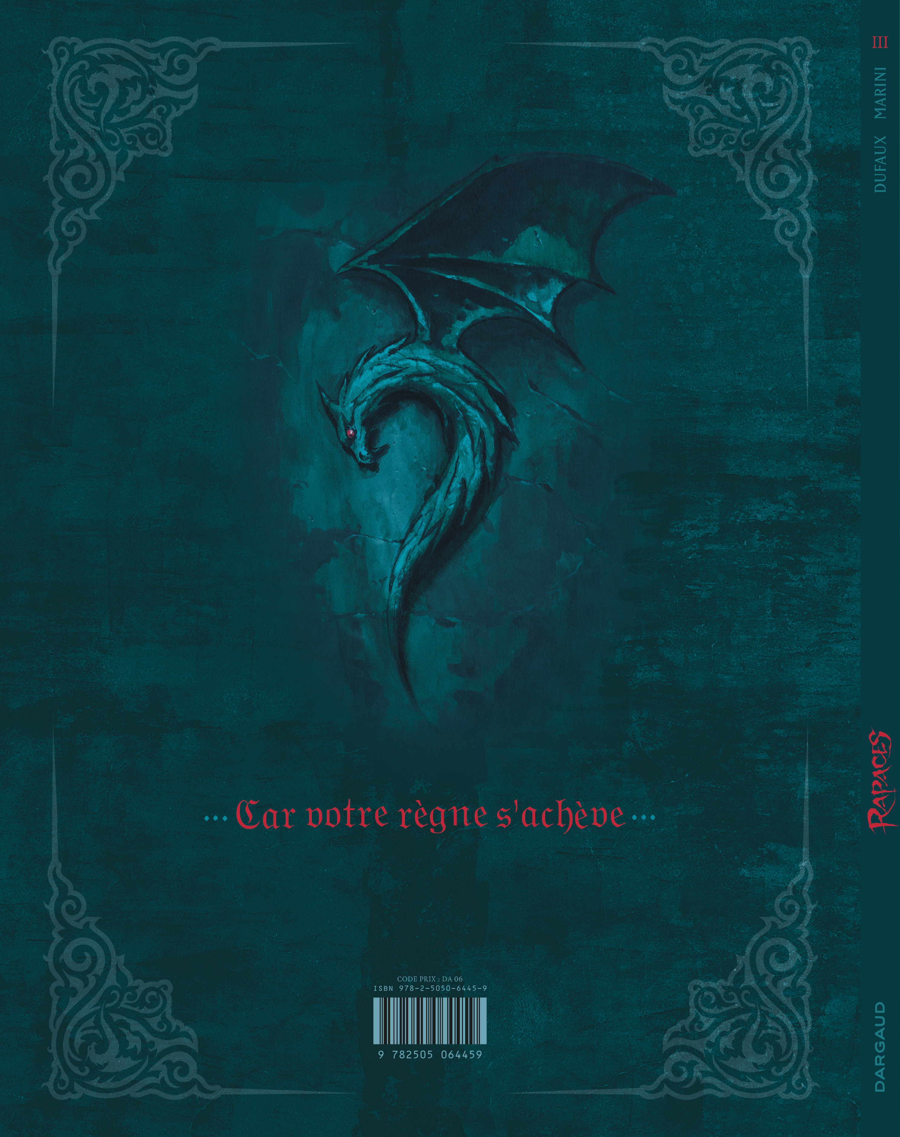Rapaces - tome 3 - 4eme