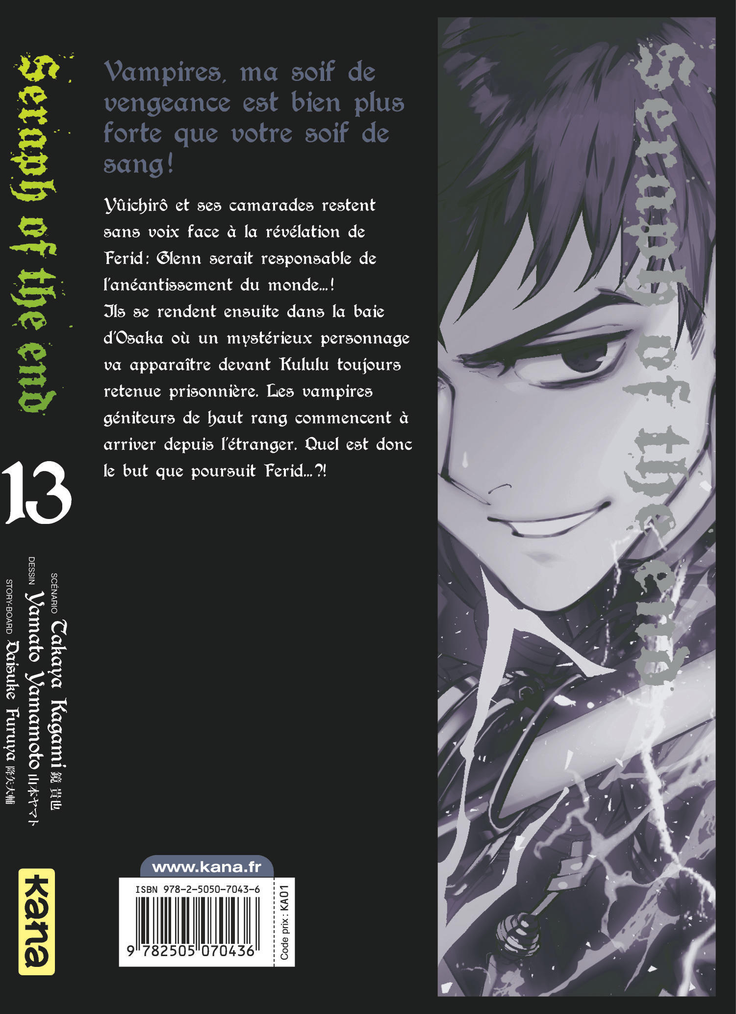 Seraph of the end T13 - 4eme