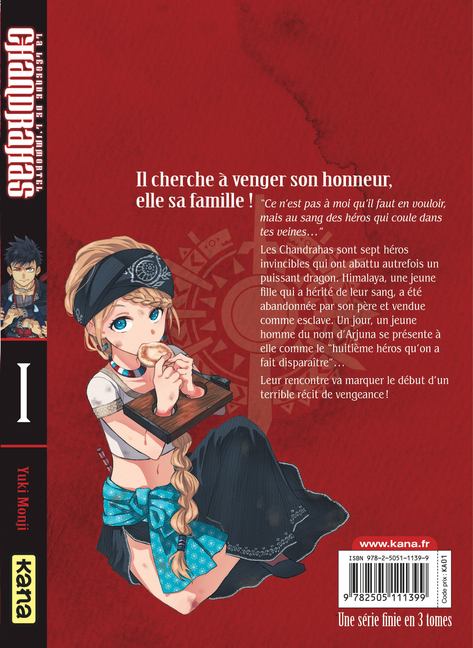 Chandrahas : la légende de l'immortel T1 - 4eme