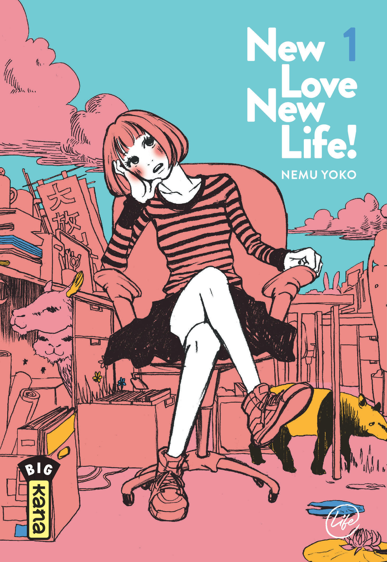 New love, new life ! T1 - couv