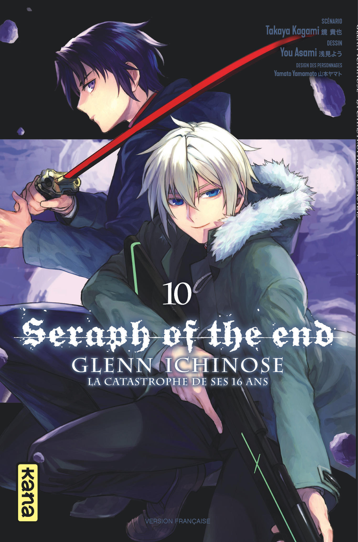 Seraph of the End - Glenn Ichinose T10 - couv