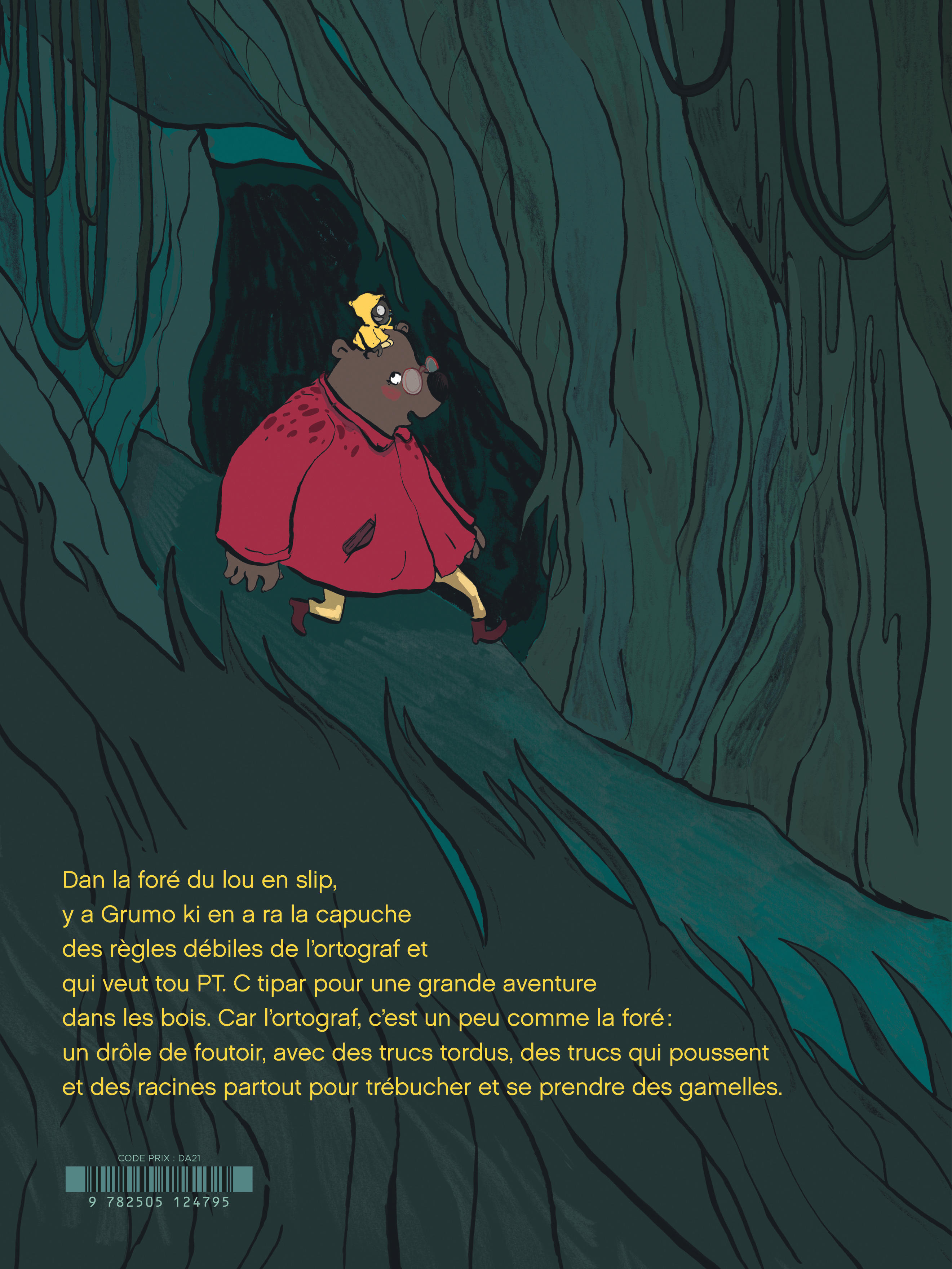 Le Loup en slip et le mystère du P silencieux - 4eme