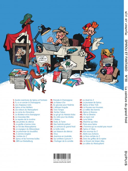 Spirou et Fantasio – Tome 30 – La Ceinture du grand froid - 4eme