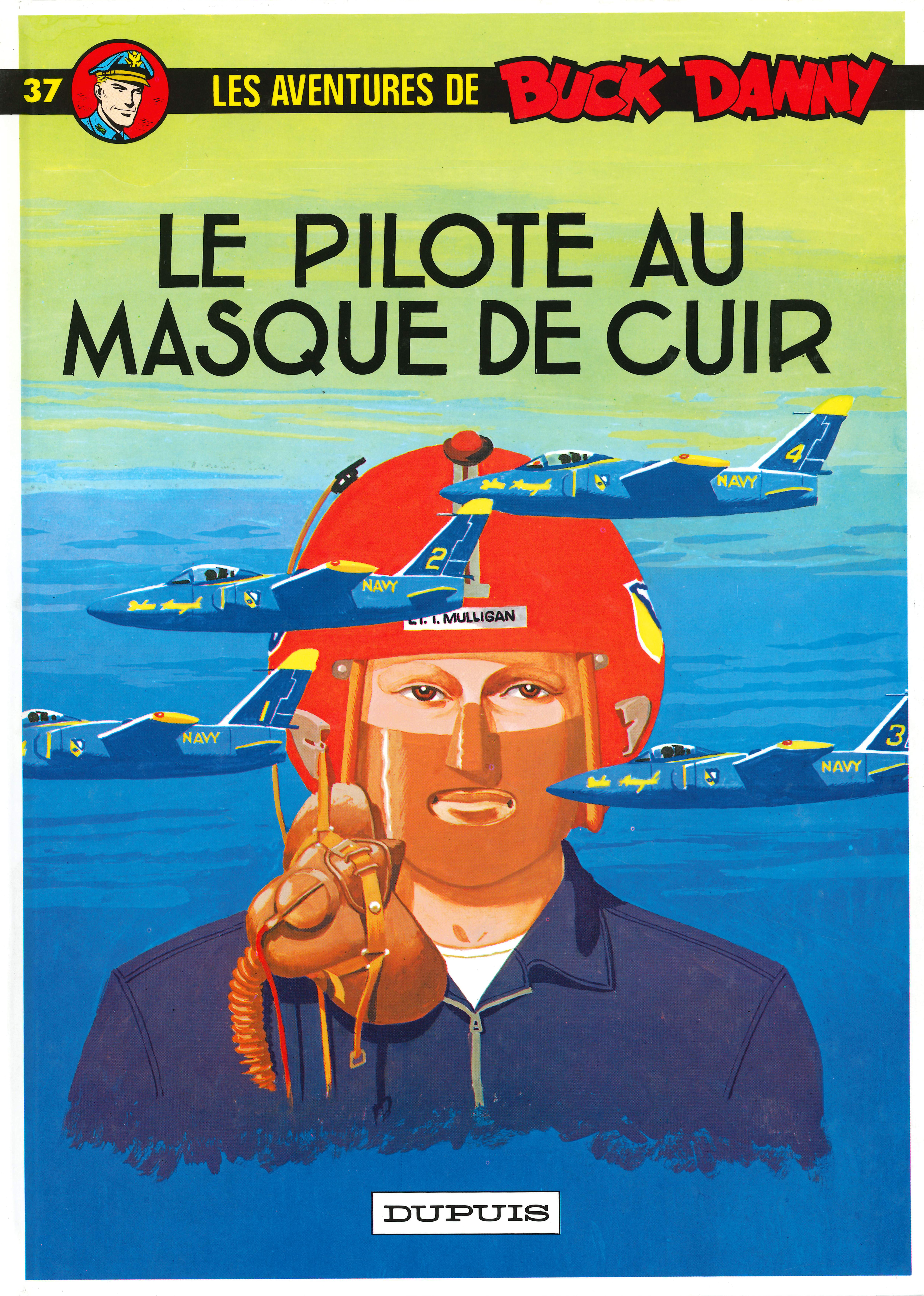 Le Pilote au masque de cuir - couv