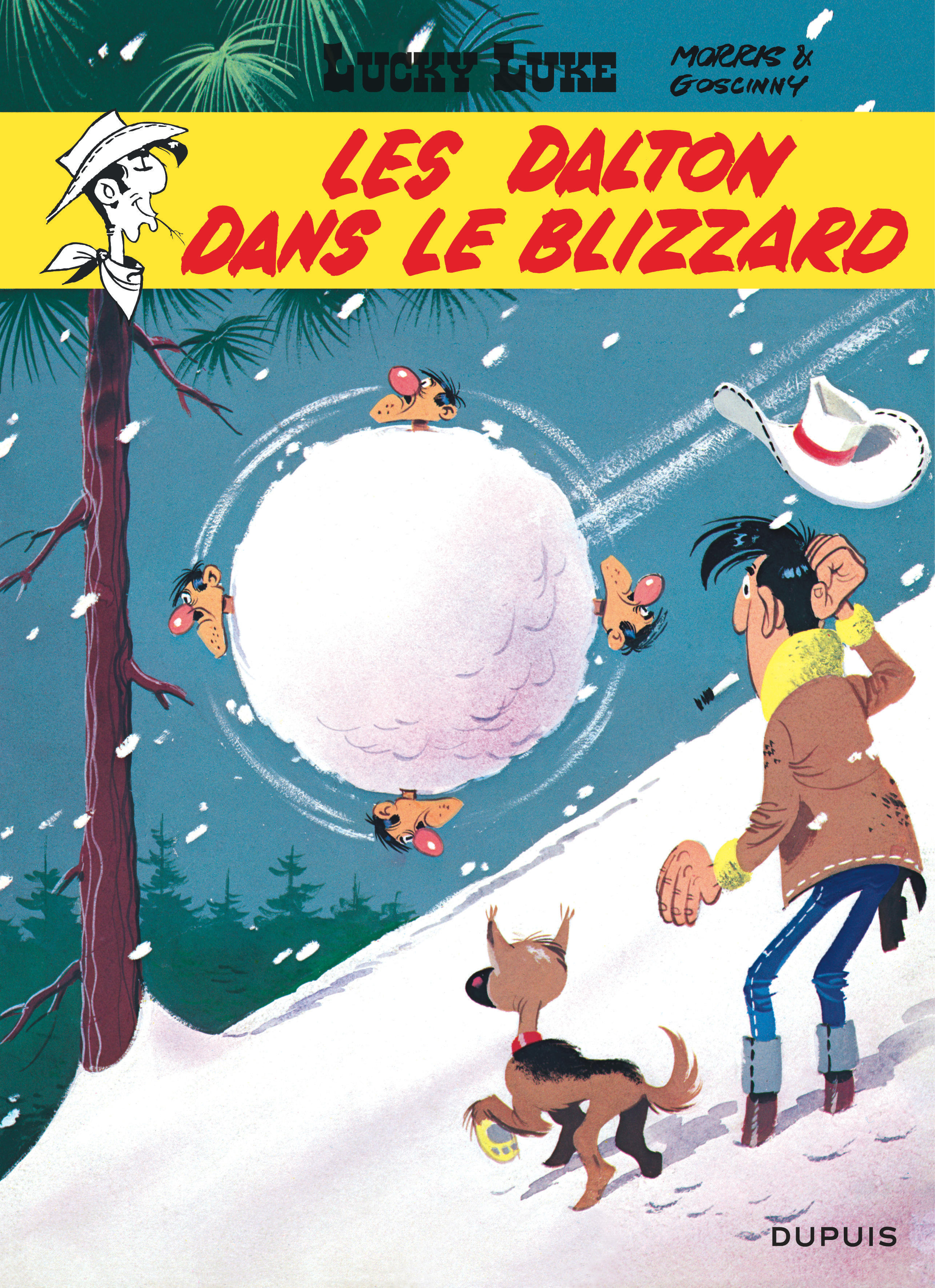 Les Dalton dans le blizzard - couv