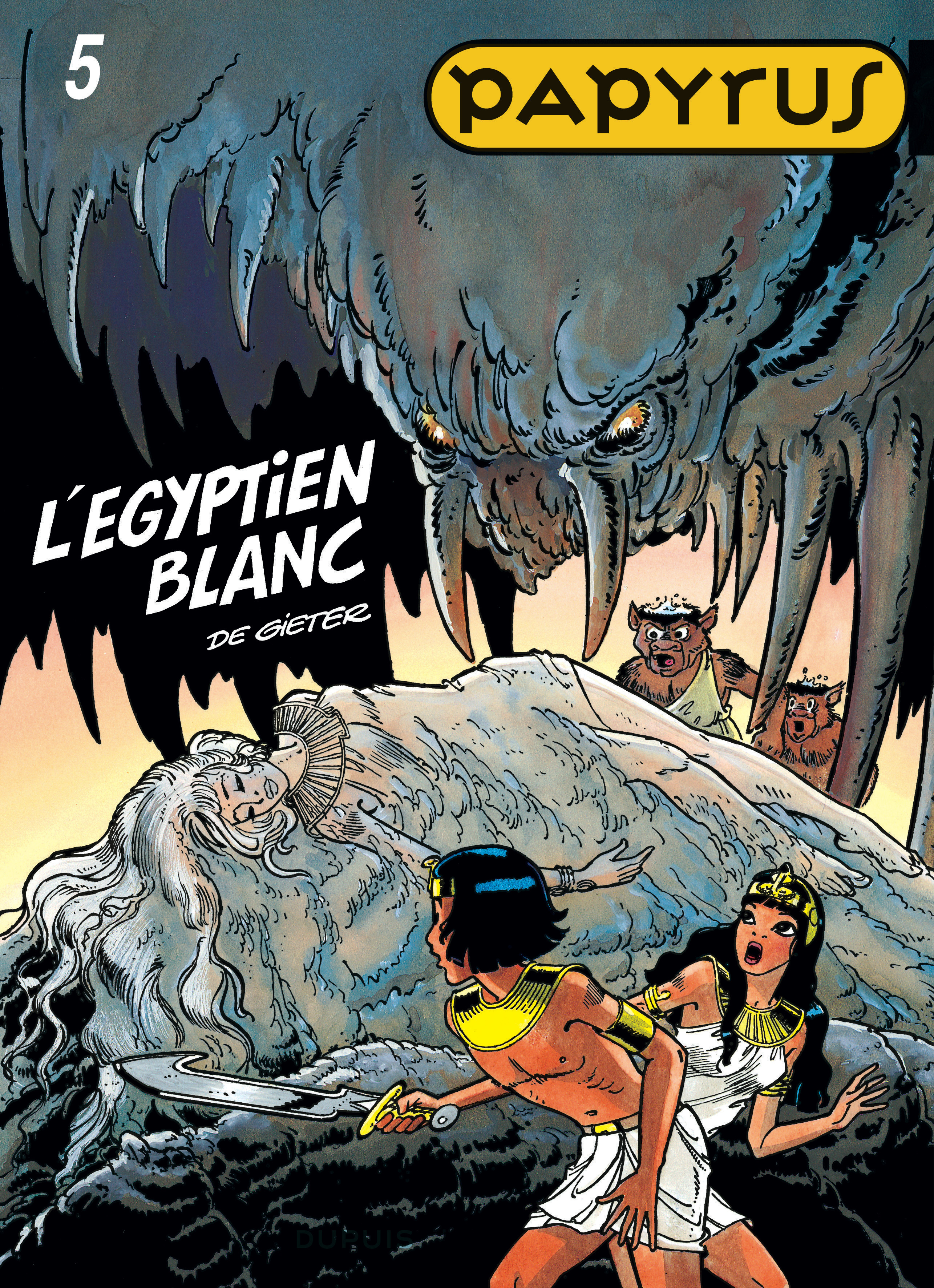 L'Égyptien blanc - couv