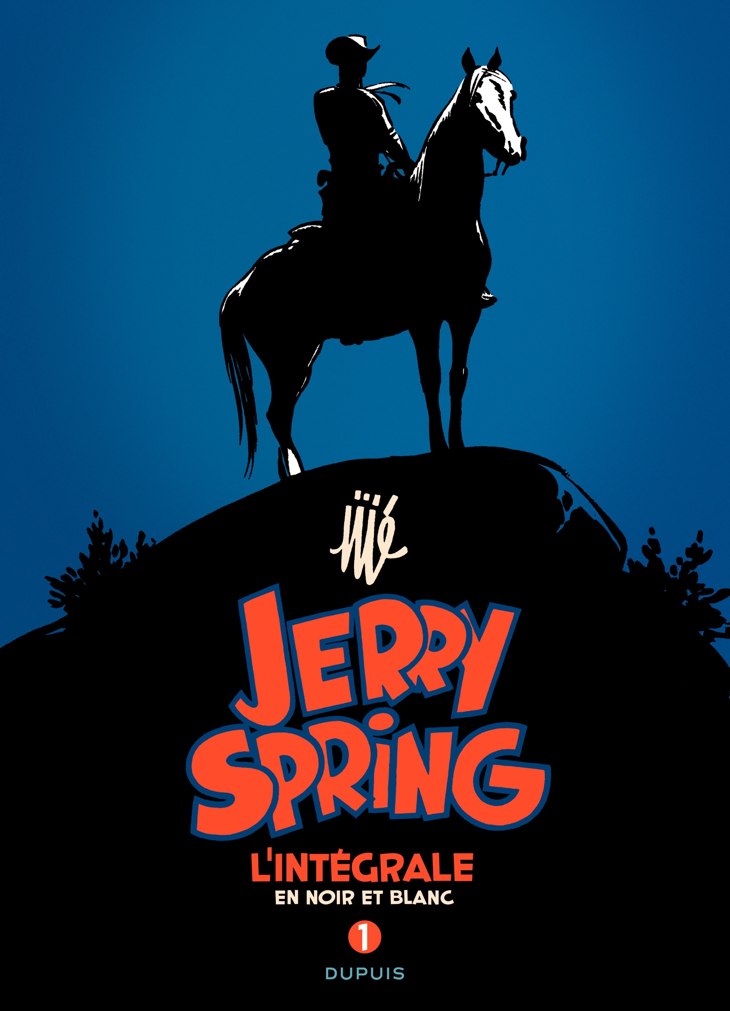 Jerry Spring - L'intégrale - Tome 1 - couv