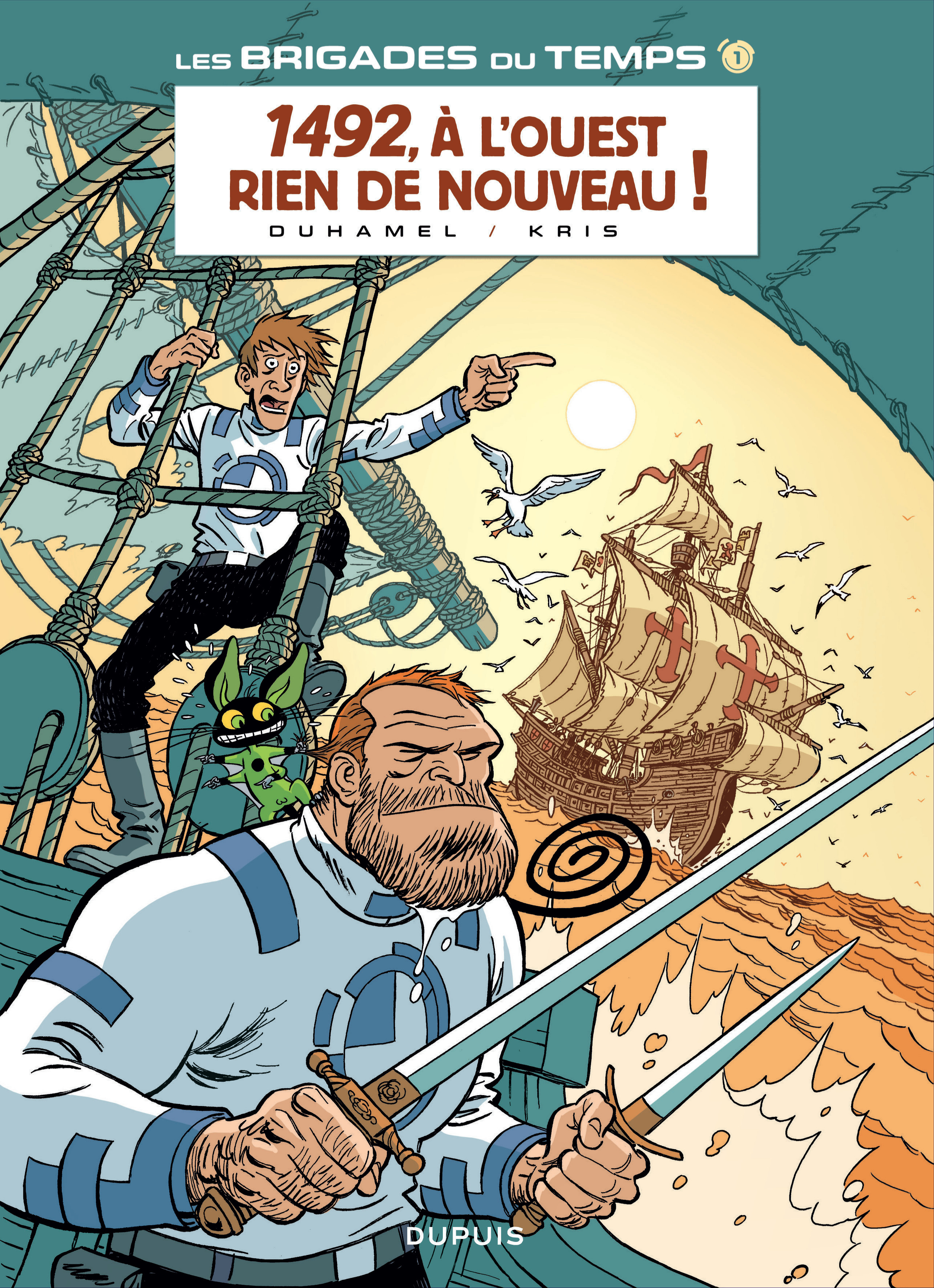 1492. À l'ouest, rien de nouveau - couv