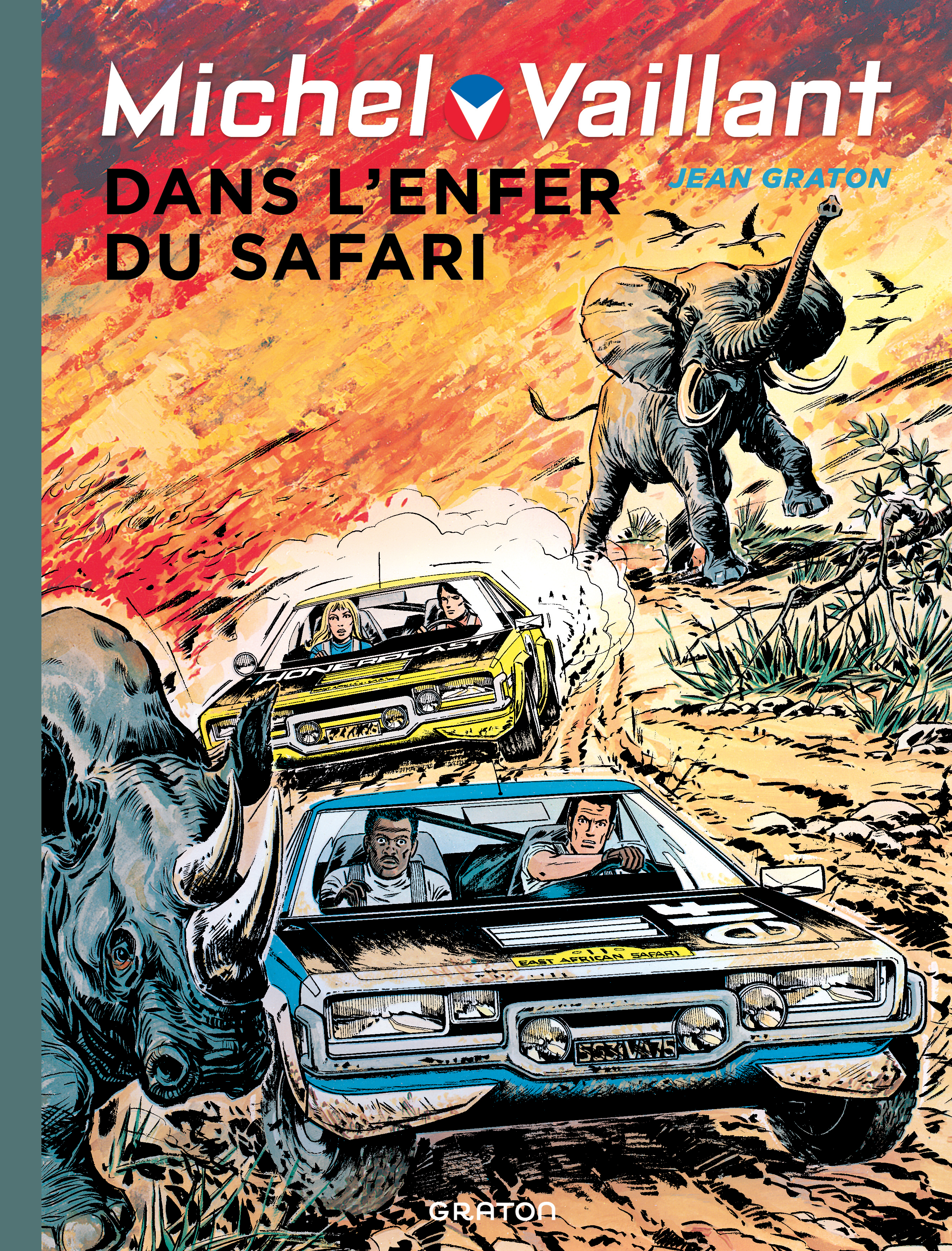 Dans l'enfer du safari - couv