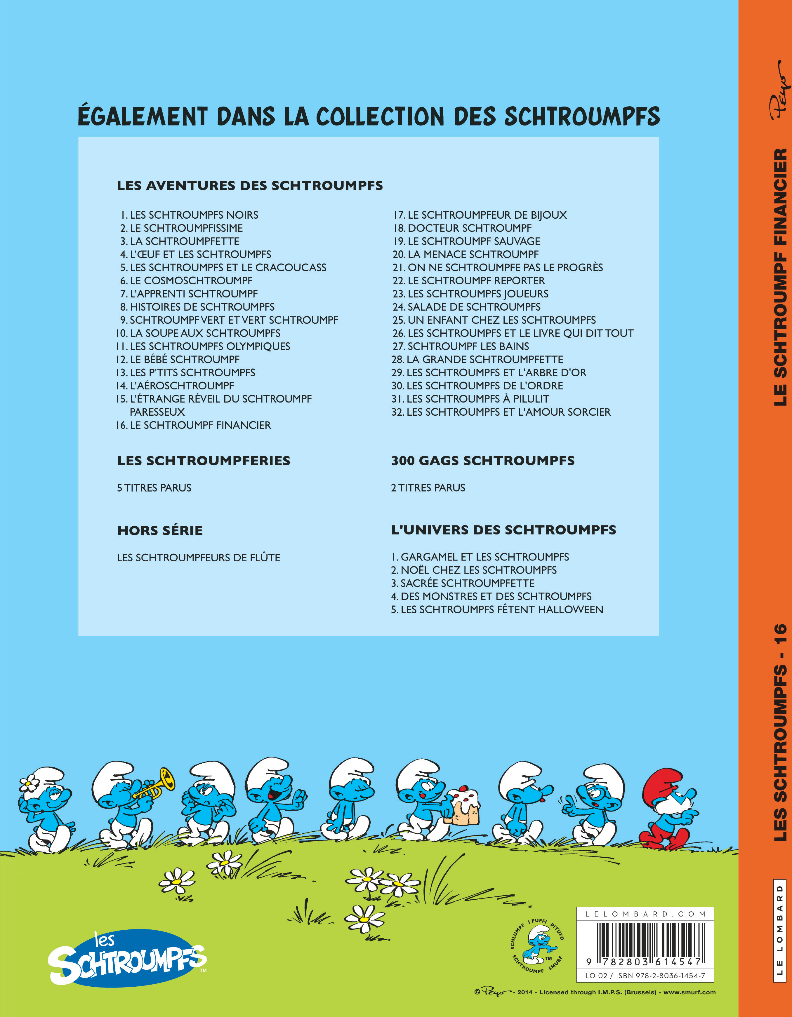 Le Schtroumpf financier - 4eme