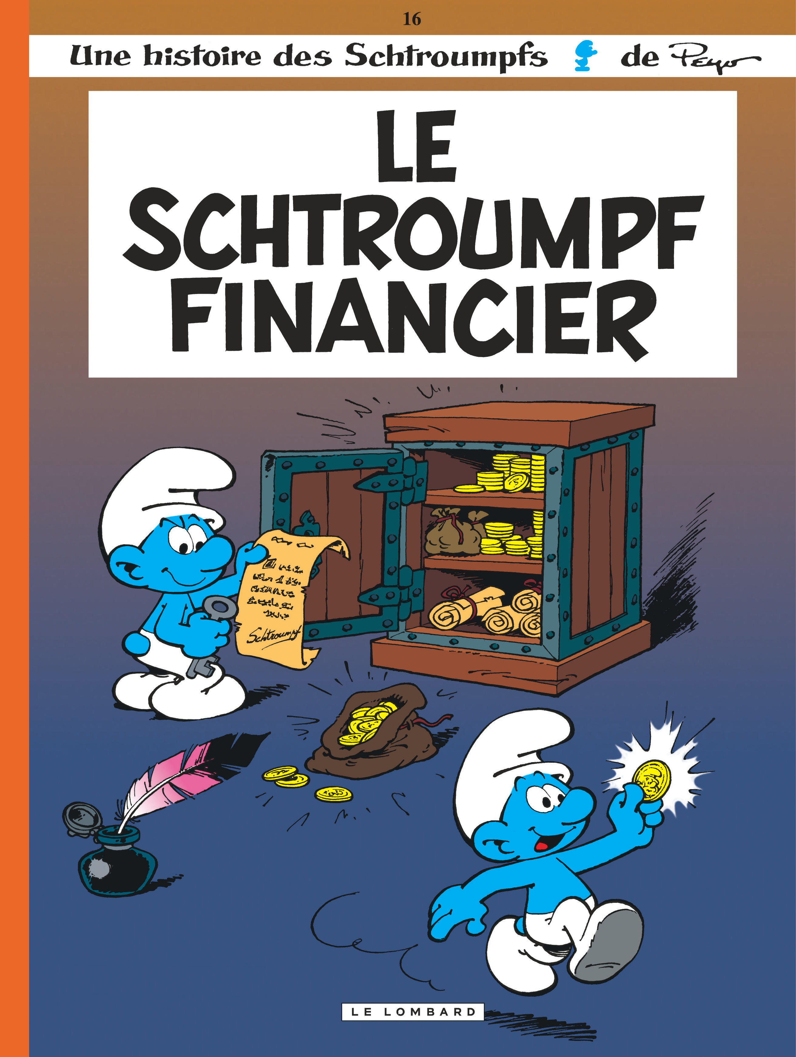 Le Schtroumpf financier - couv