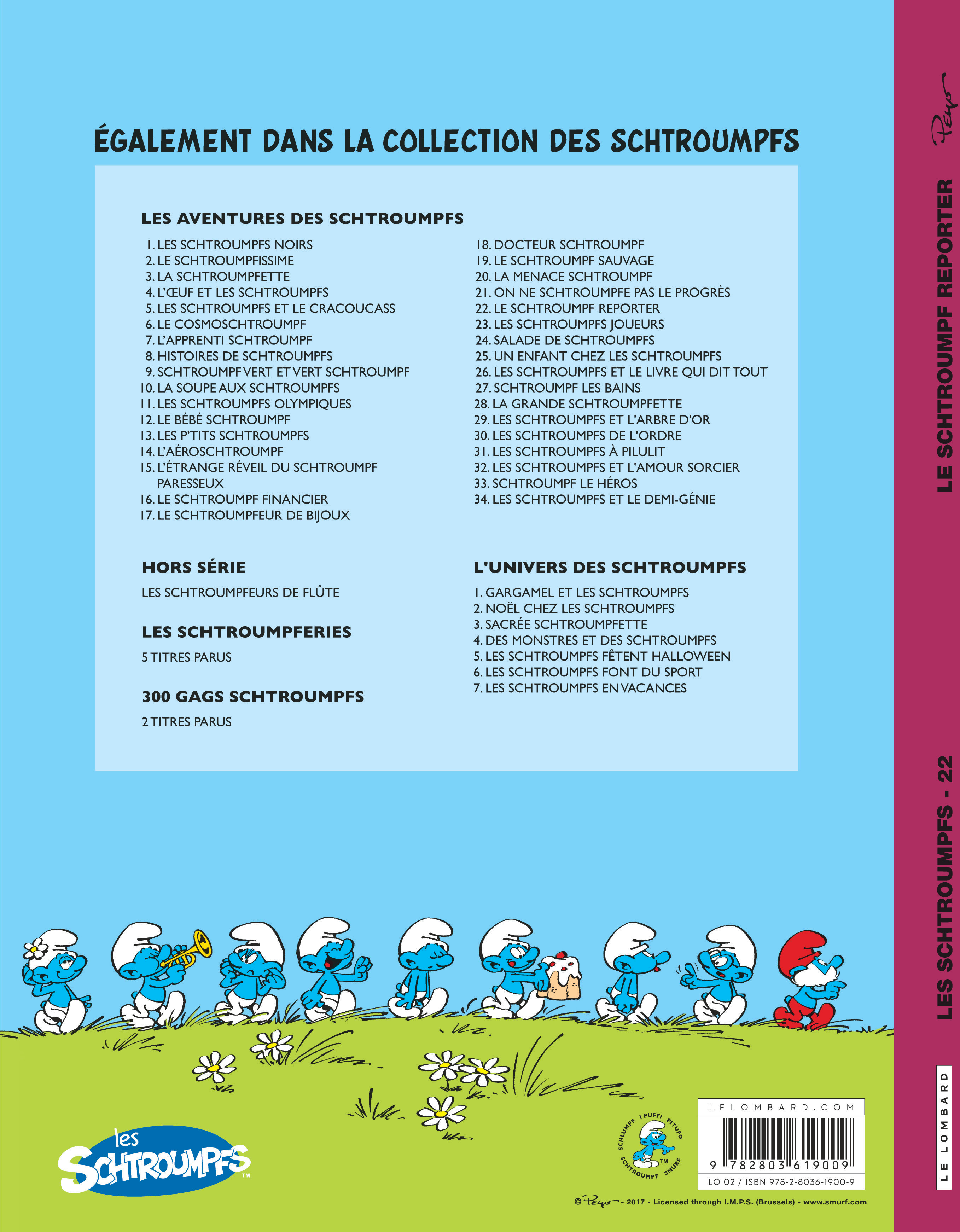 Le Schtroumpf reporter - 4eme