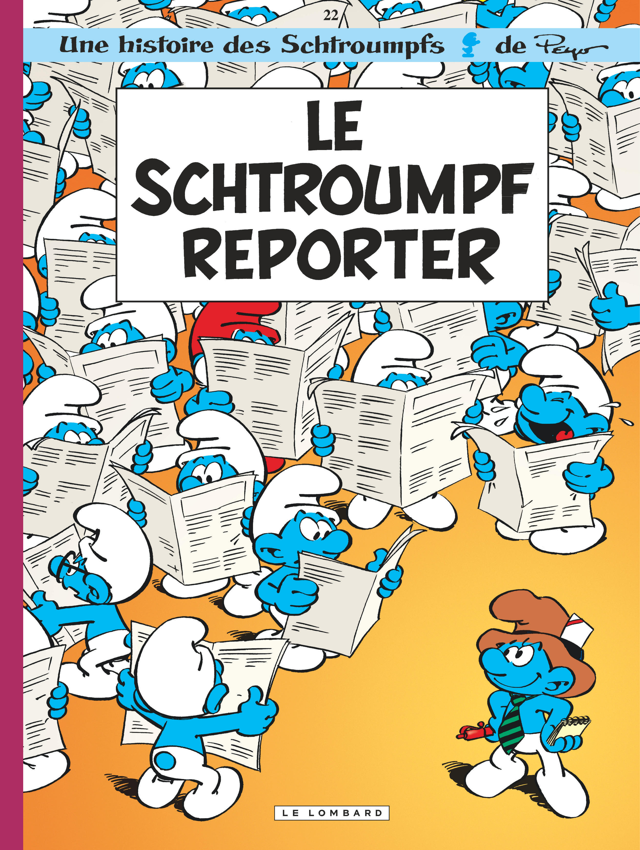 Le Schtroumpf reporter - couv