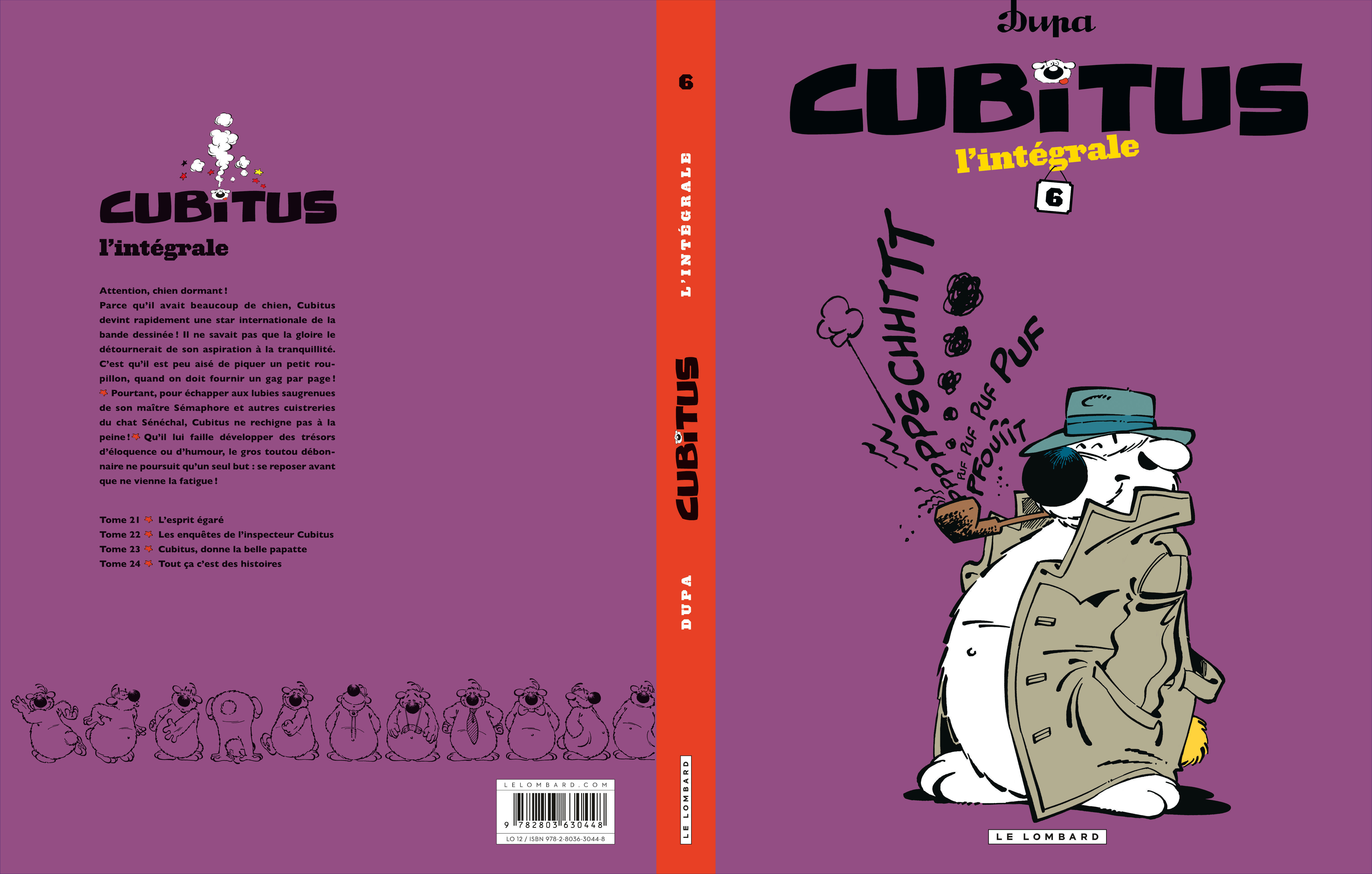 Intégrale Cubitus 6 - 4eme