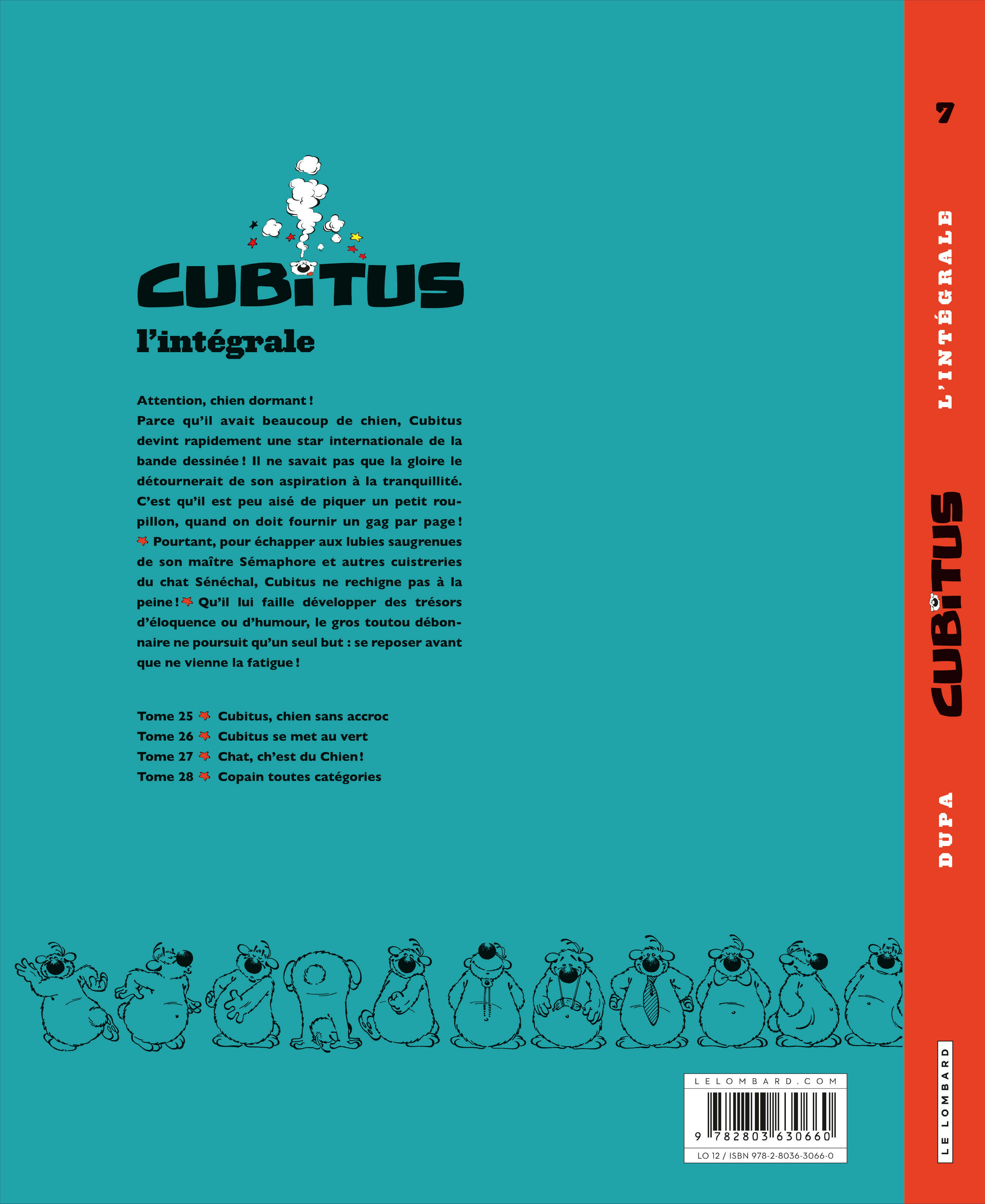 Intégrale Cubitus 7 - 4eme