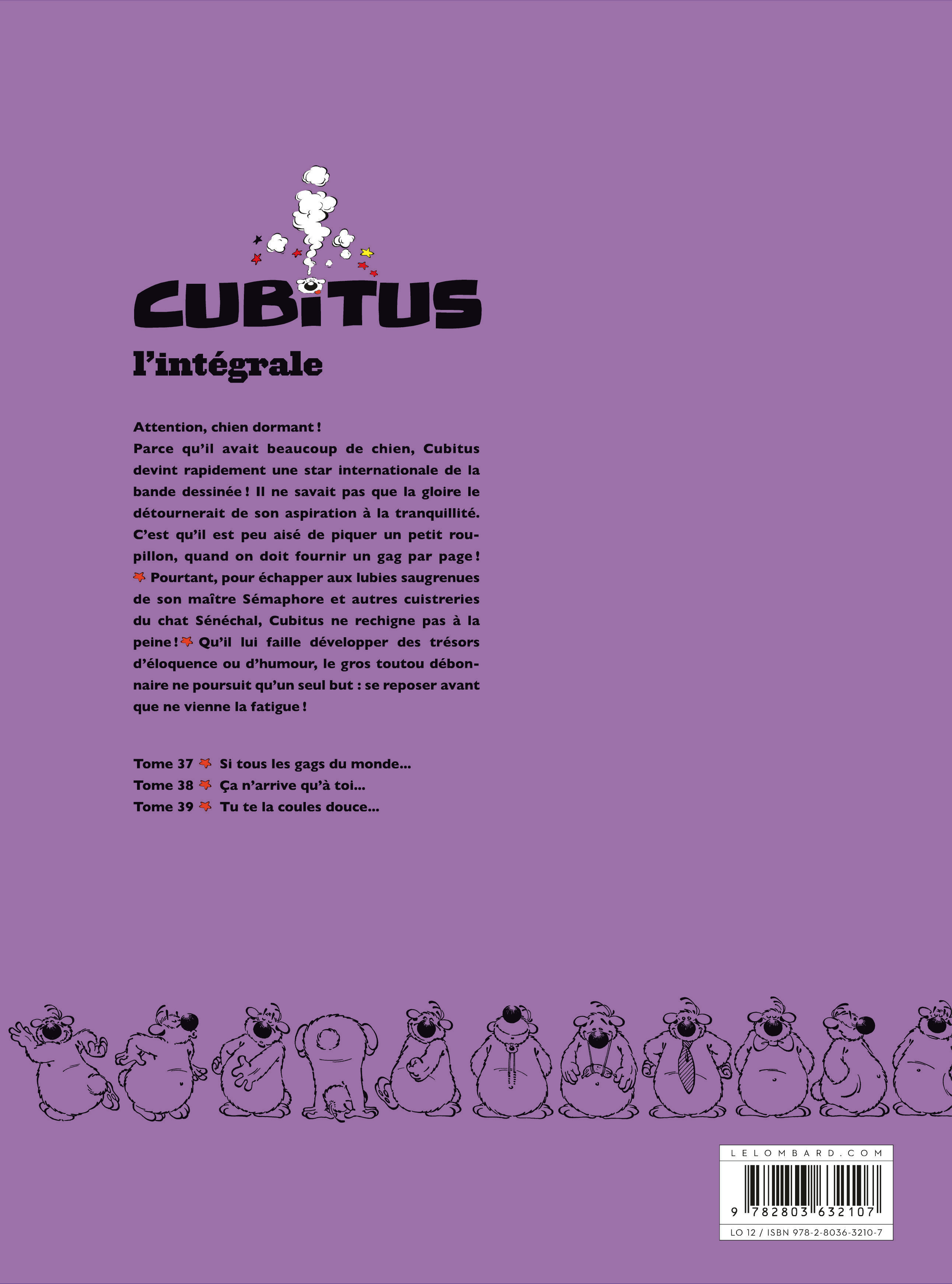Intégrale Cubitus 10 - 4eme