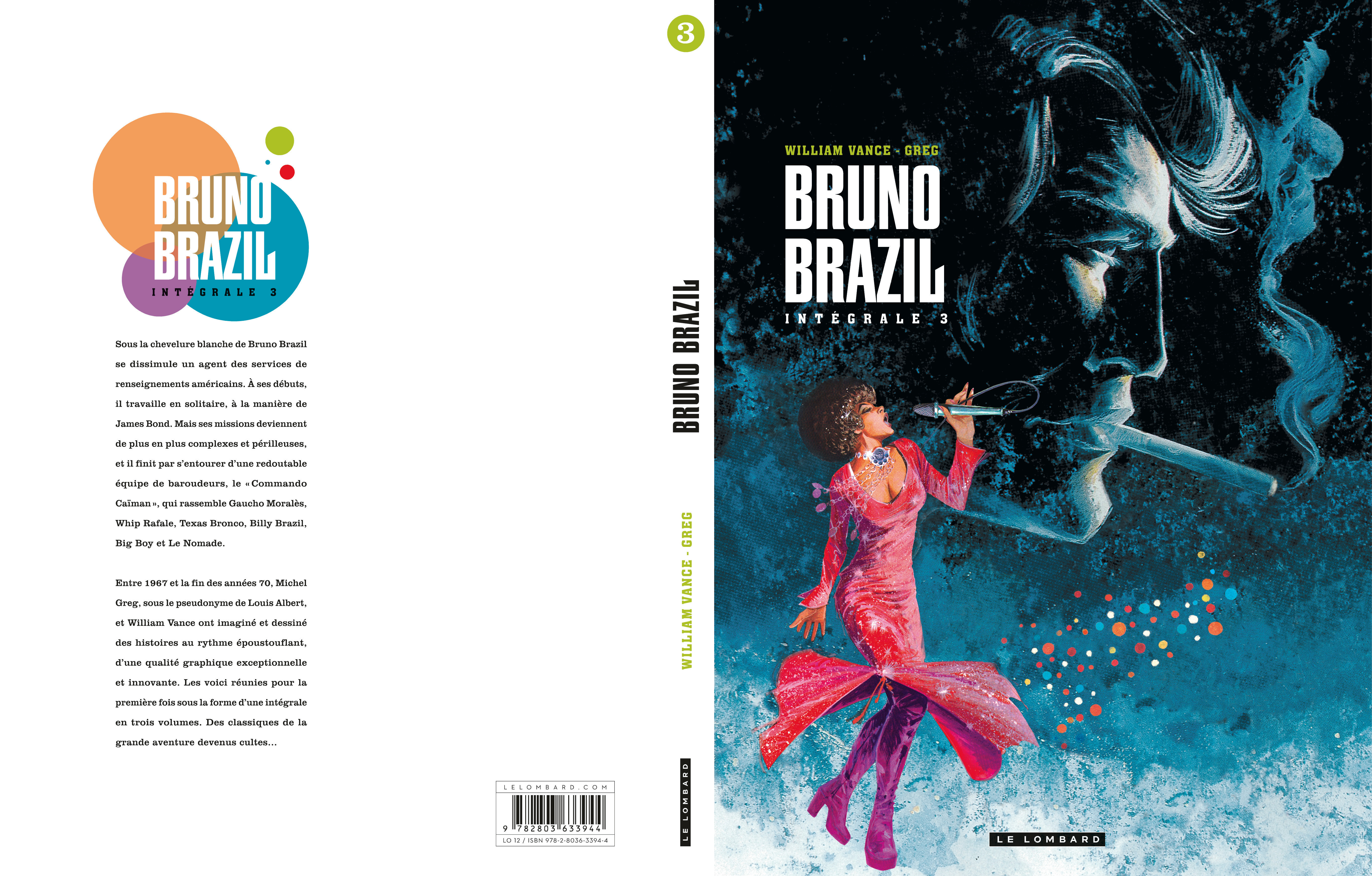 Intégrale Bruno Brazil 3 - 4eme