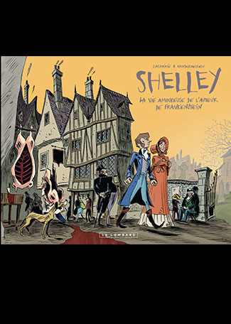 Percy & Mary Shelley - La Vie amoureuse de l'auteur de Frankenstein - couv