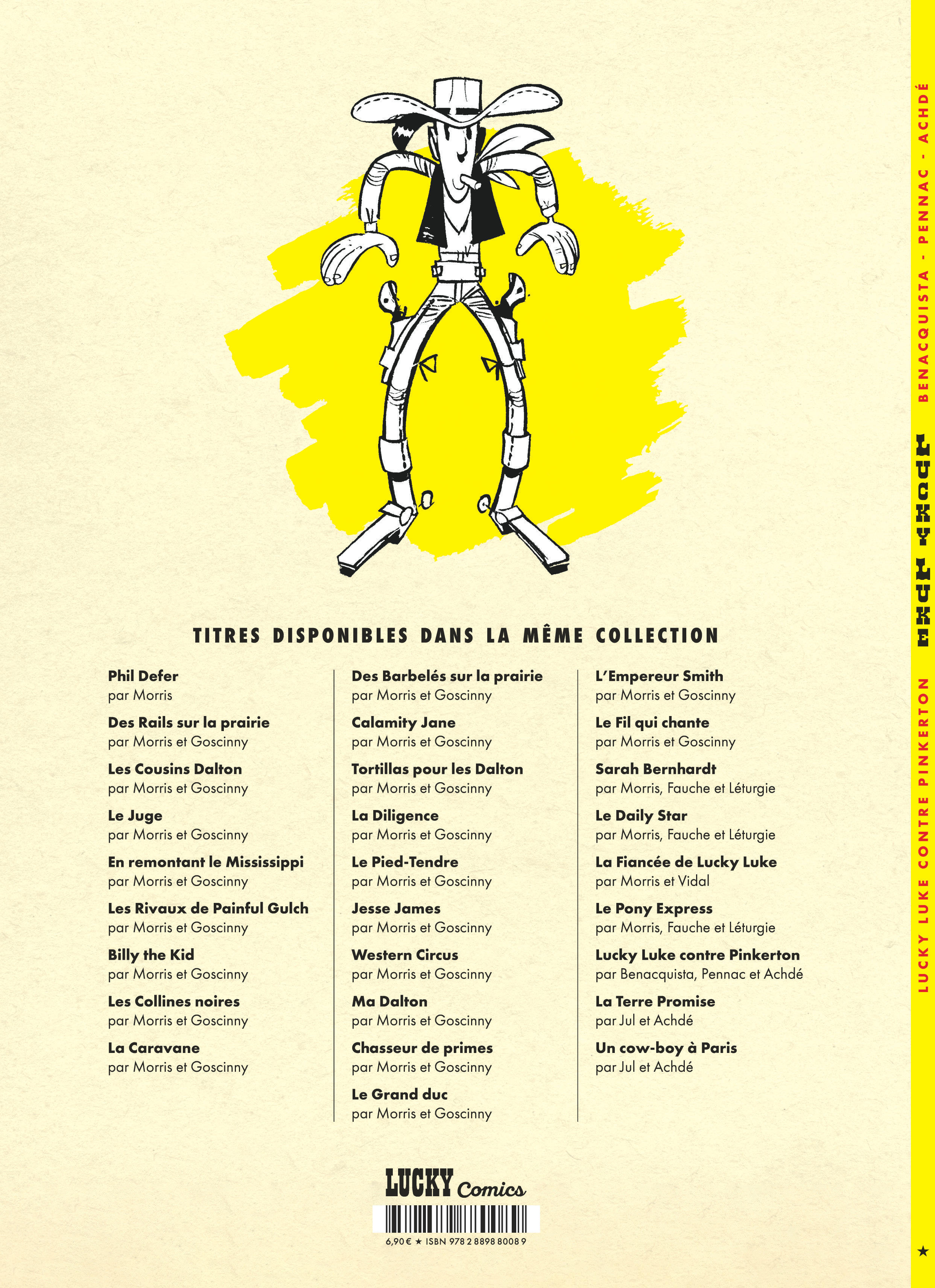 Lucky Luke contre Pinkerton - 4eme