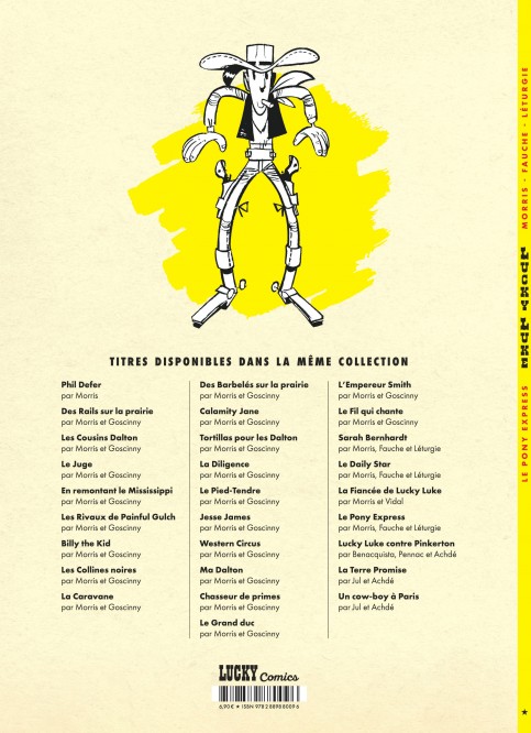Lucky Luke – Tome 28 – Le Pony Express – Edition spéciale - 4eme