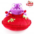 Parc Spirou - Peluche Blork dans sa soucoupe - principal
