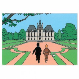 Magnet Tintin - Château